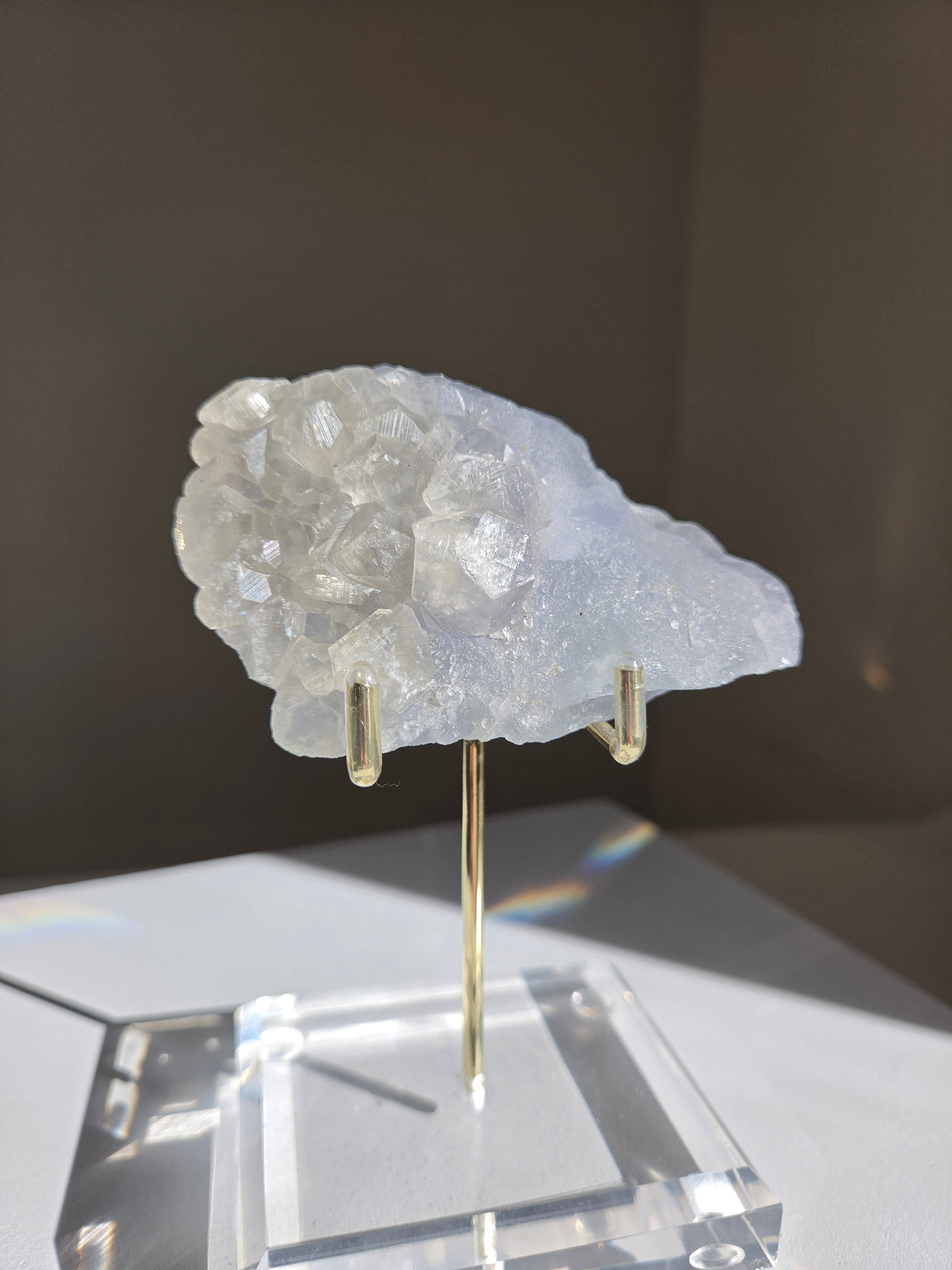 Calcite Coated Fluorite 003