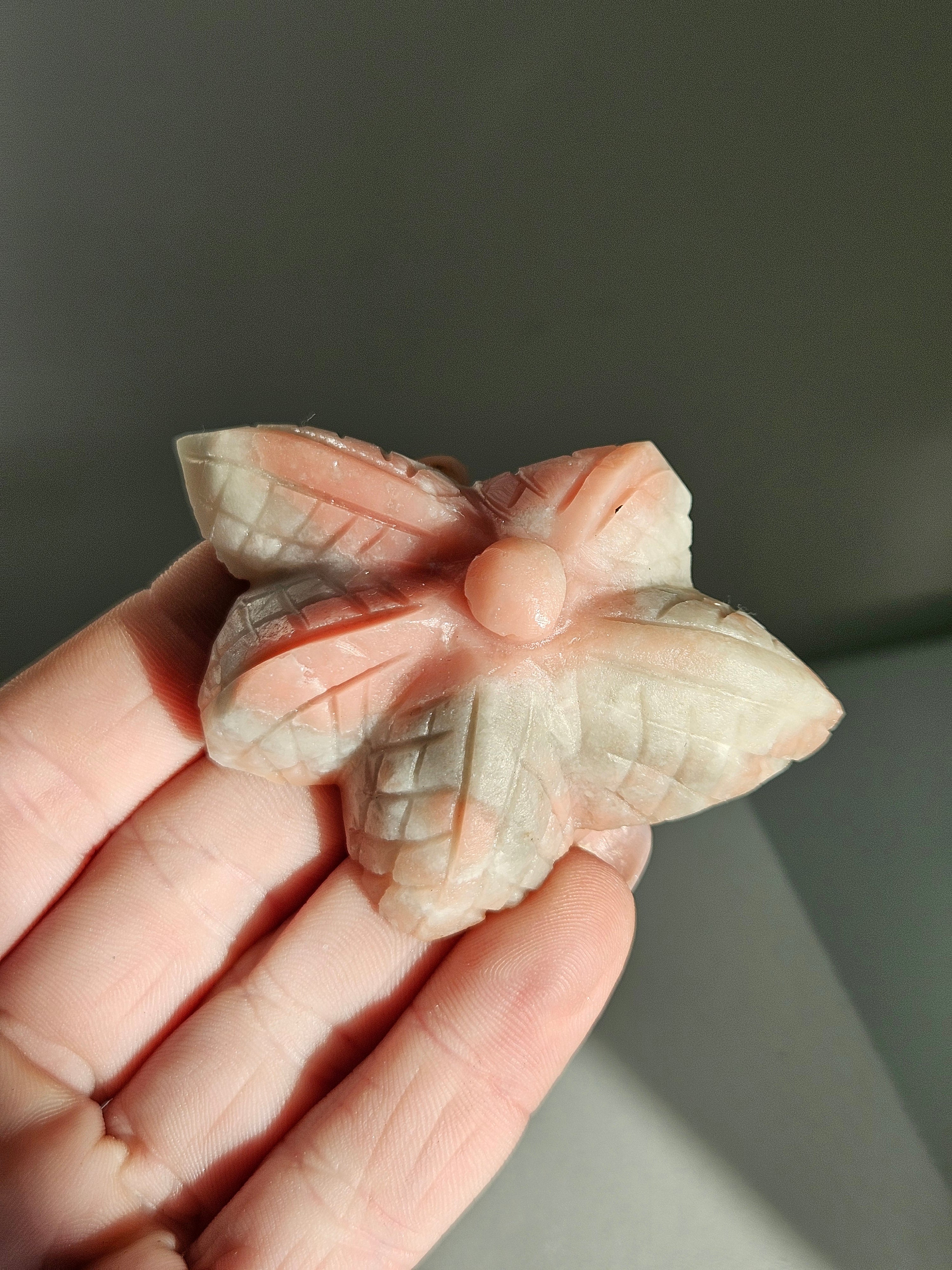 Pink Opal Sea Carving 002