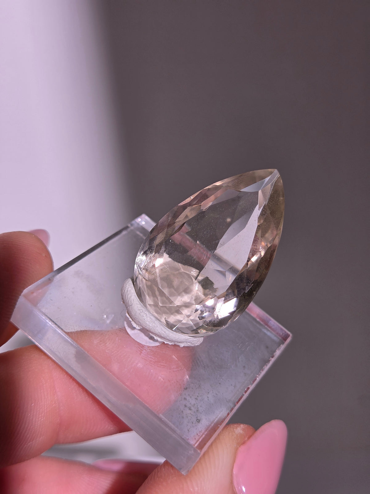 Faceted Quartz 007