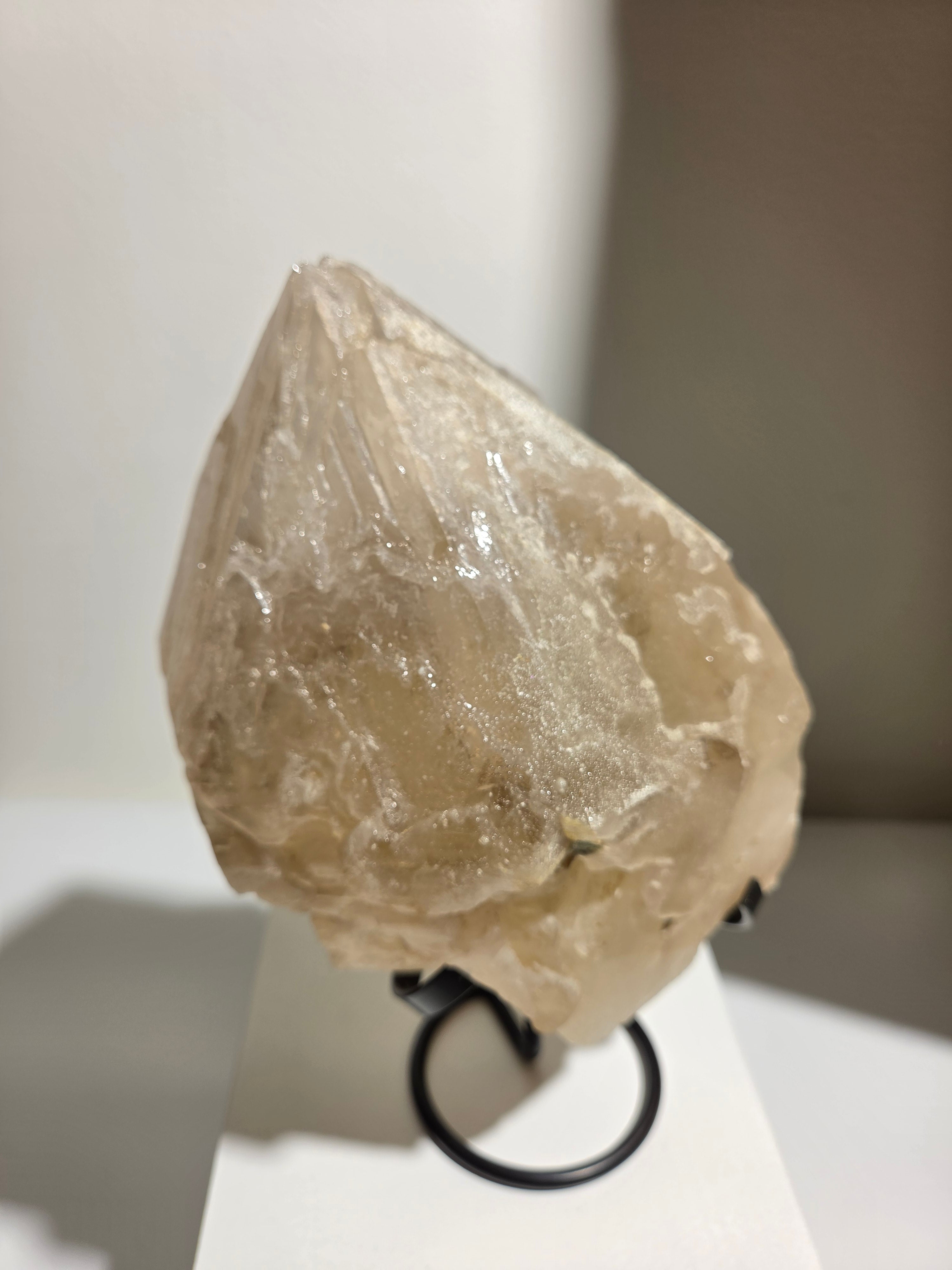 Smoky Citrine Elestial Point