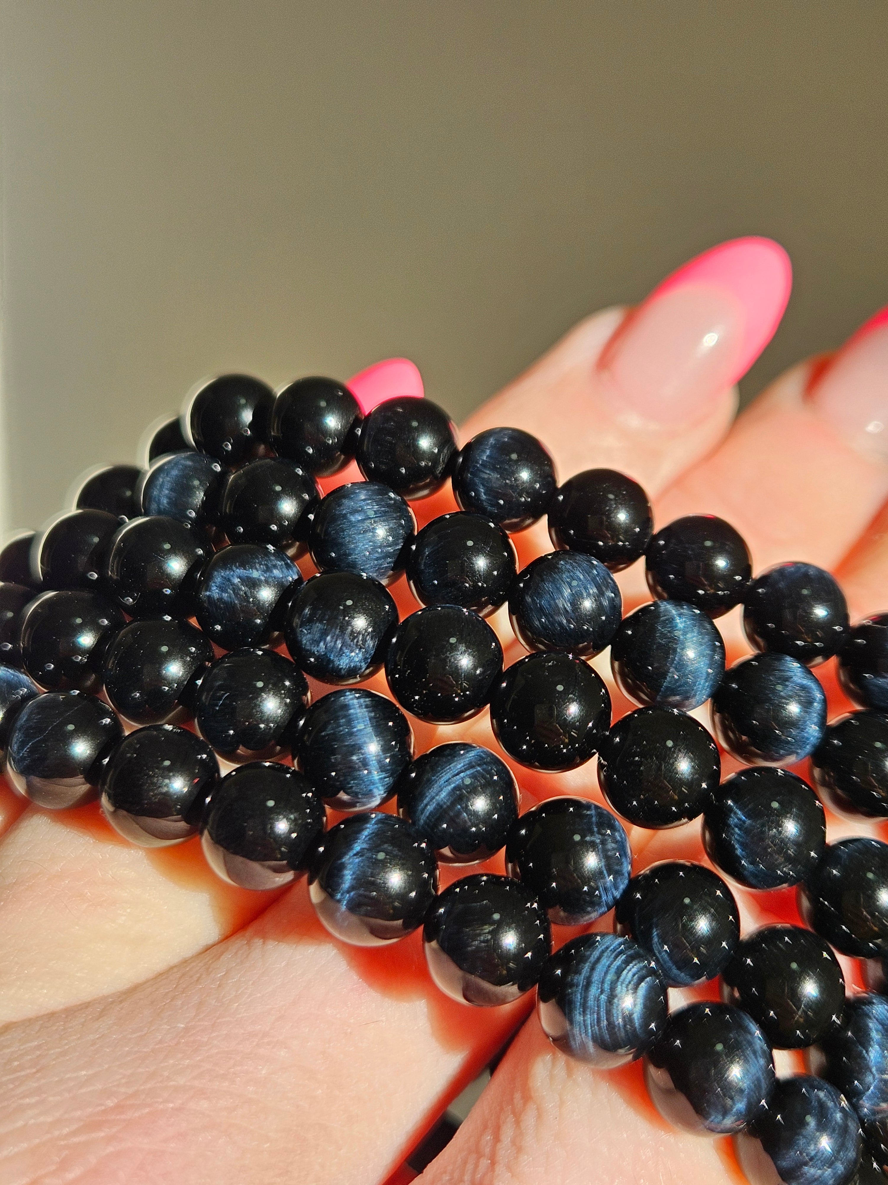 Blue Tigereye Bracelet | 8mm