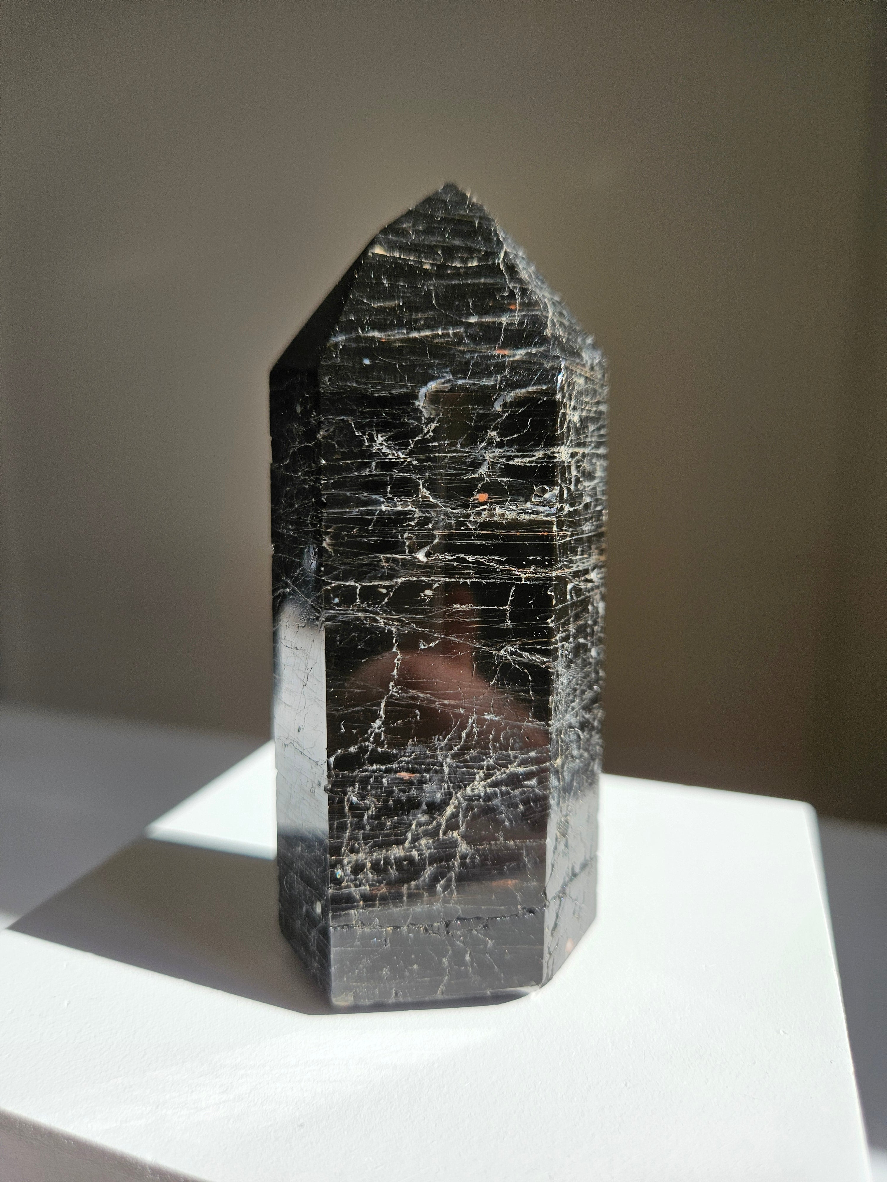 Black Tourmaline Tower 009
