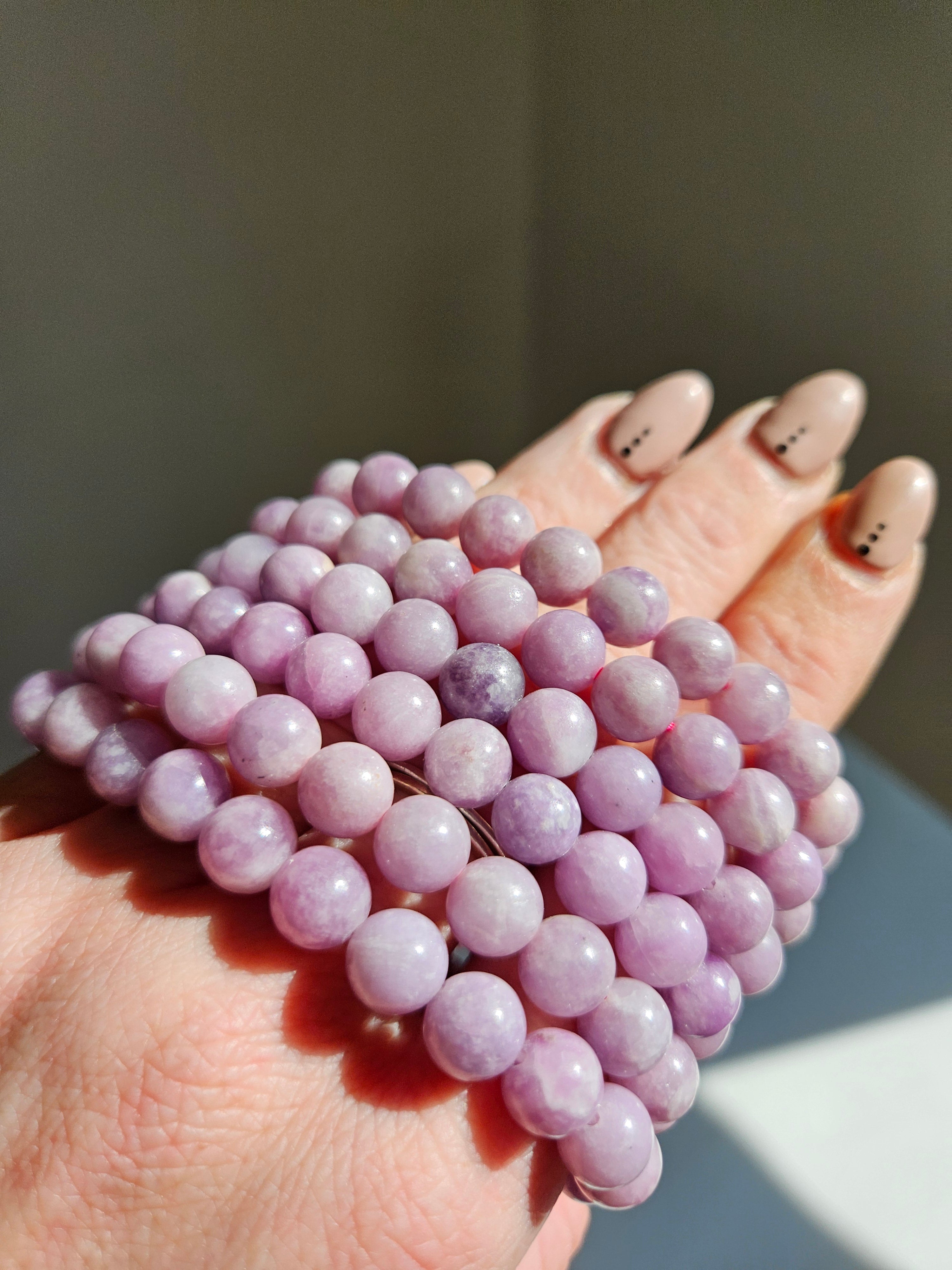 Lepidolite Bracelet | 8mm
