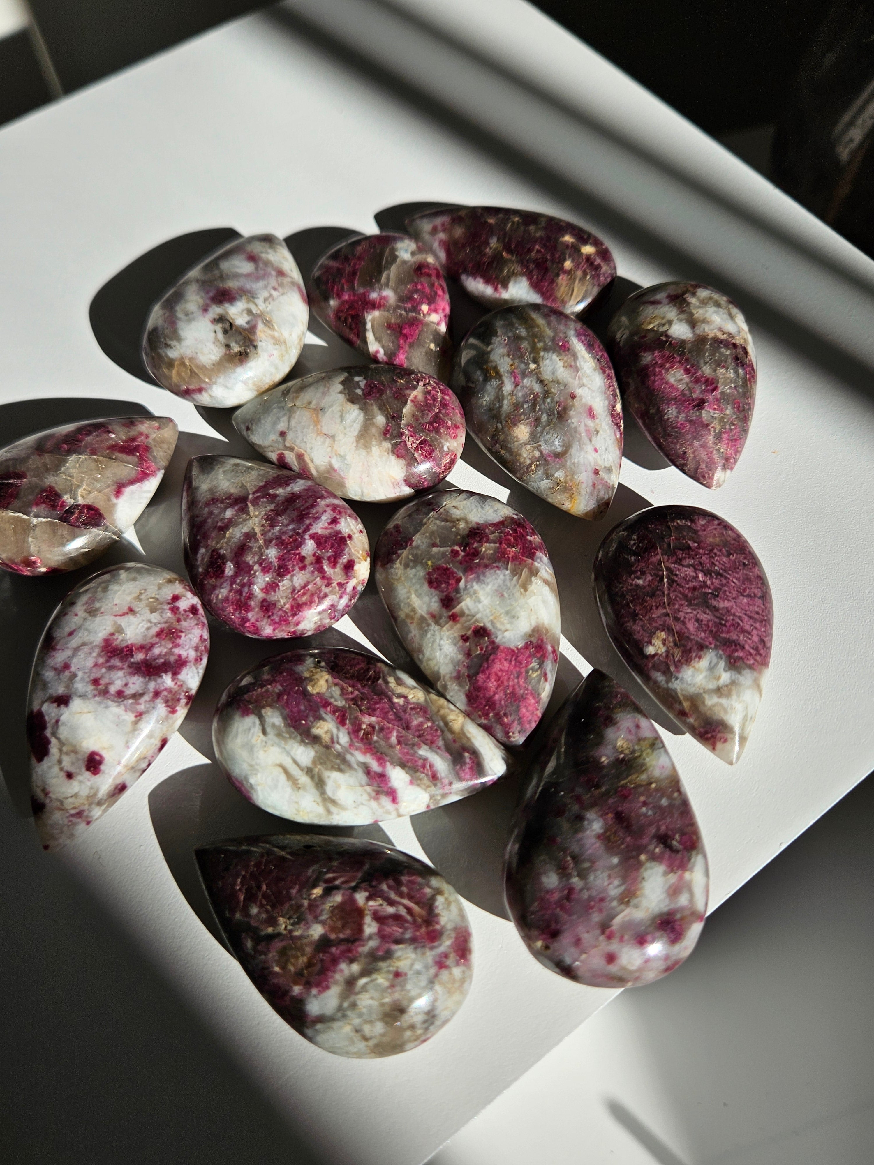 Pink Tourmaline Teardrop