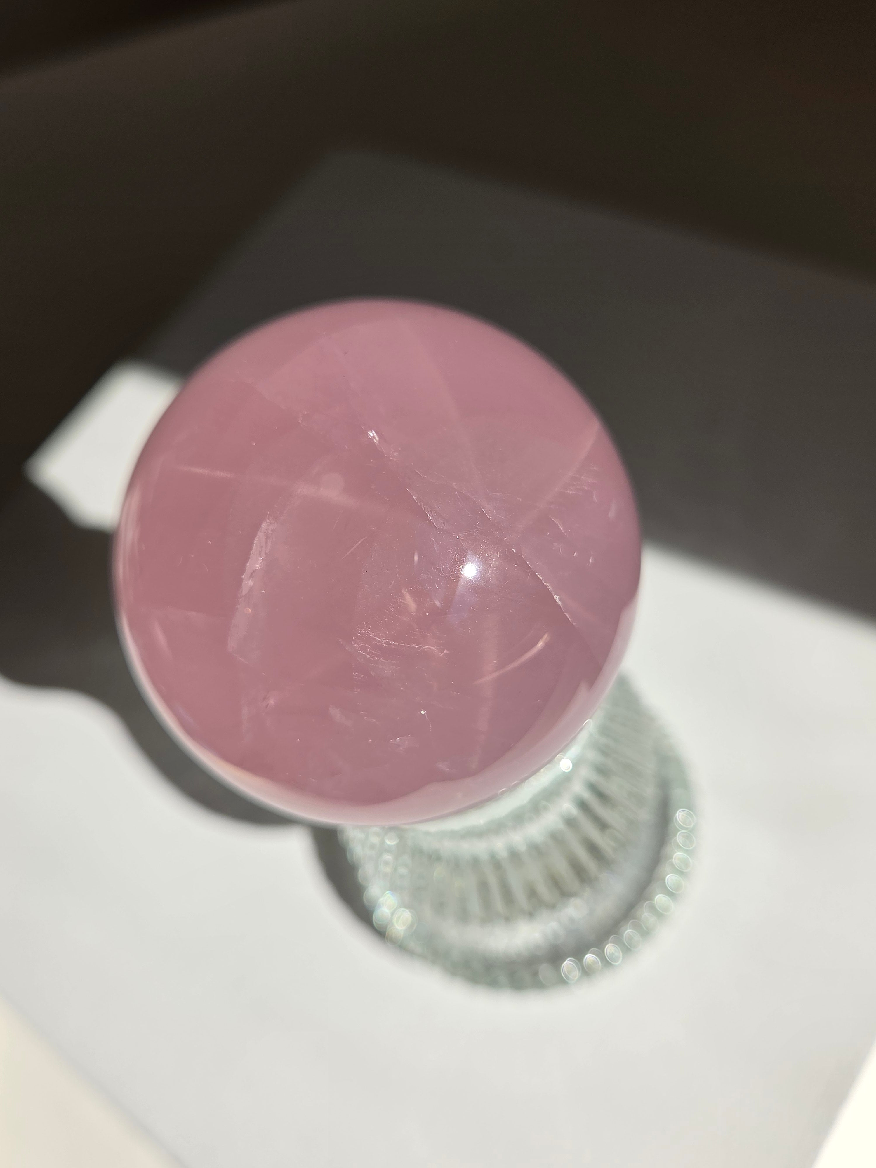 Rose Quartz Sphere 022