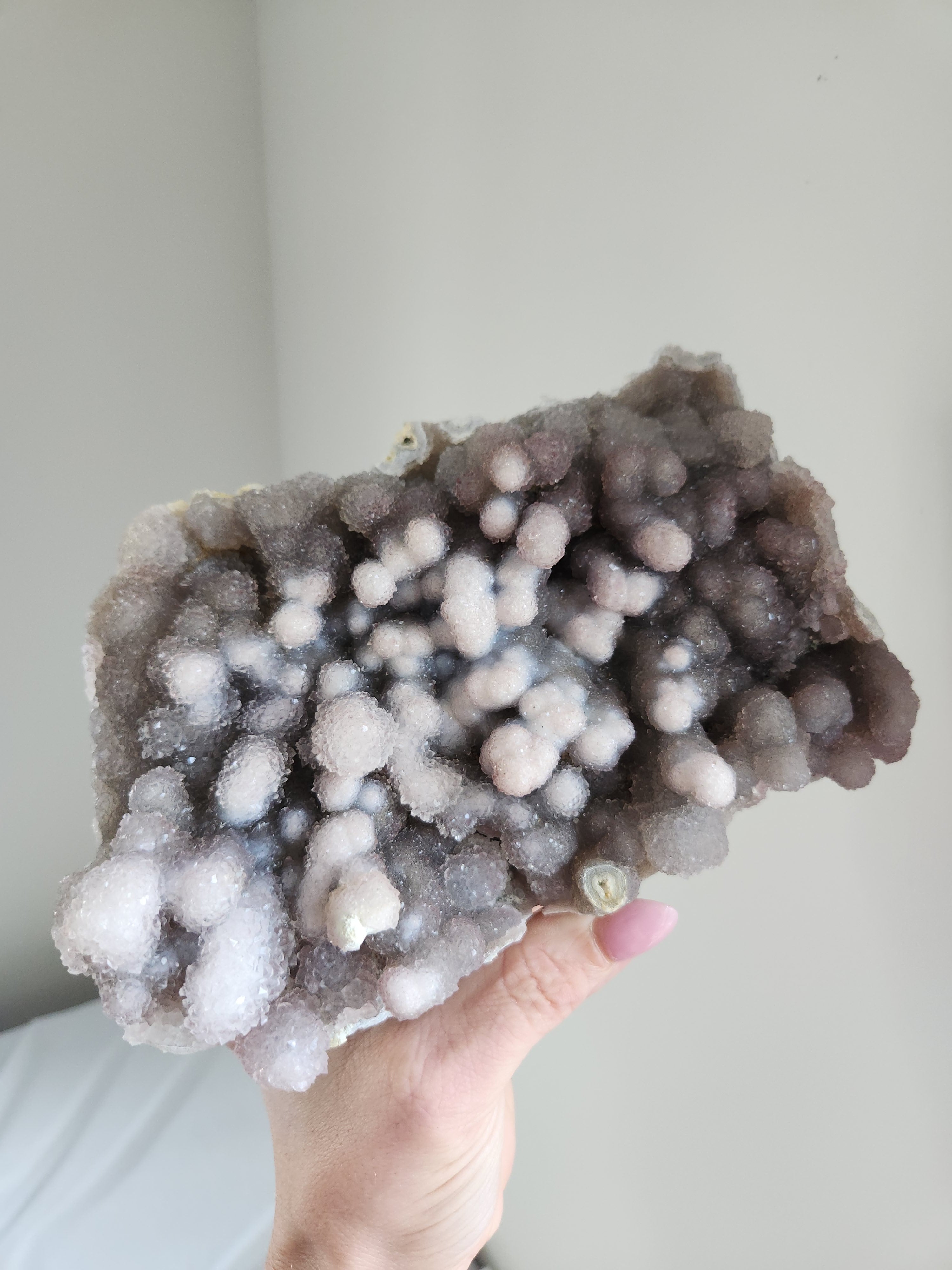 Pink Amethyst Cluster 001
