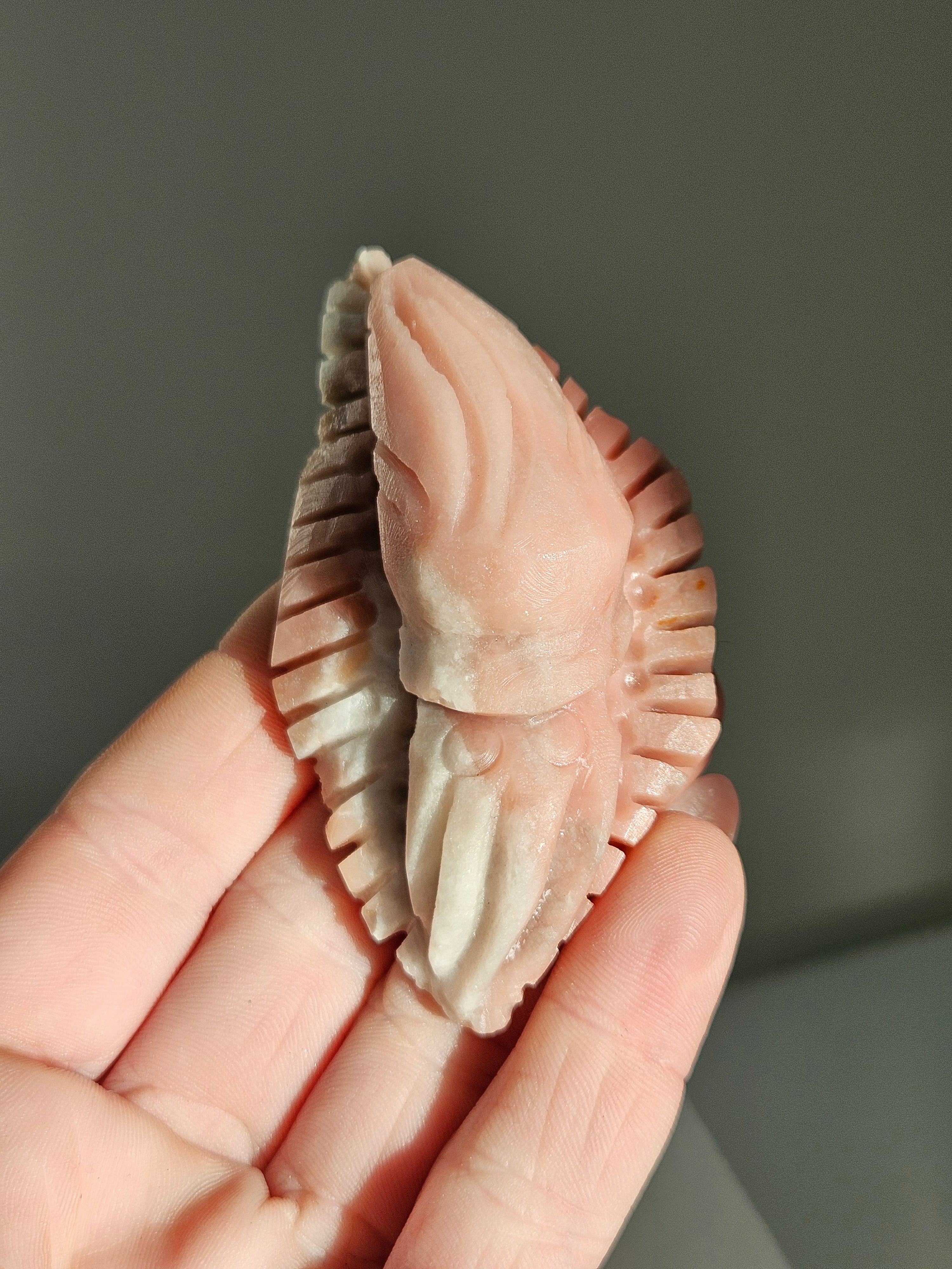 Pink Opal Sea Carving 004
