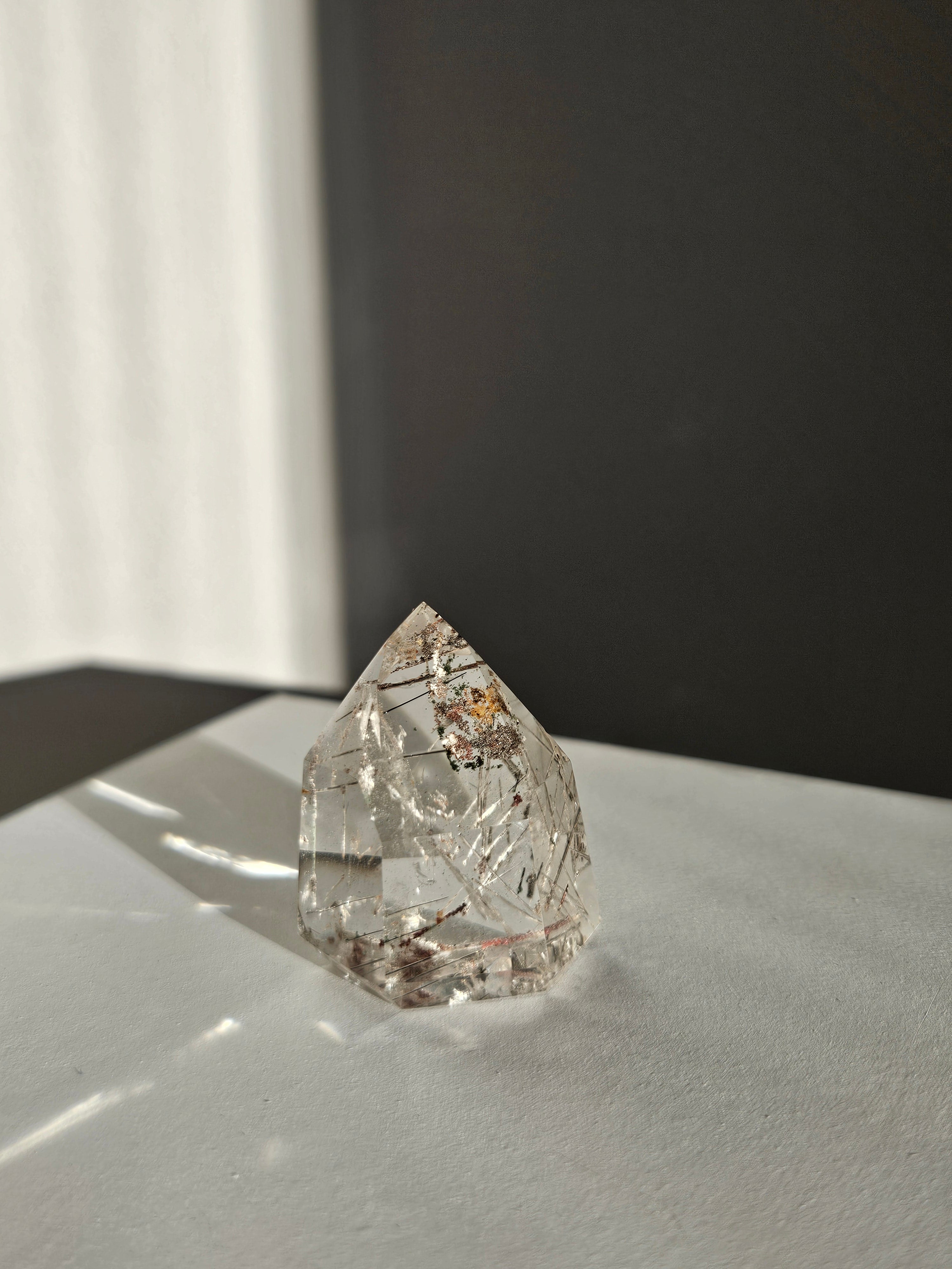 Citrine x Rutile Tower 006