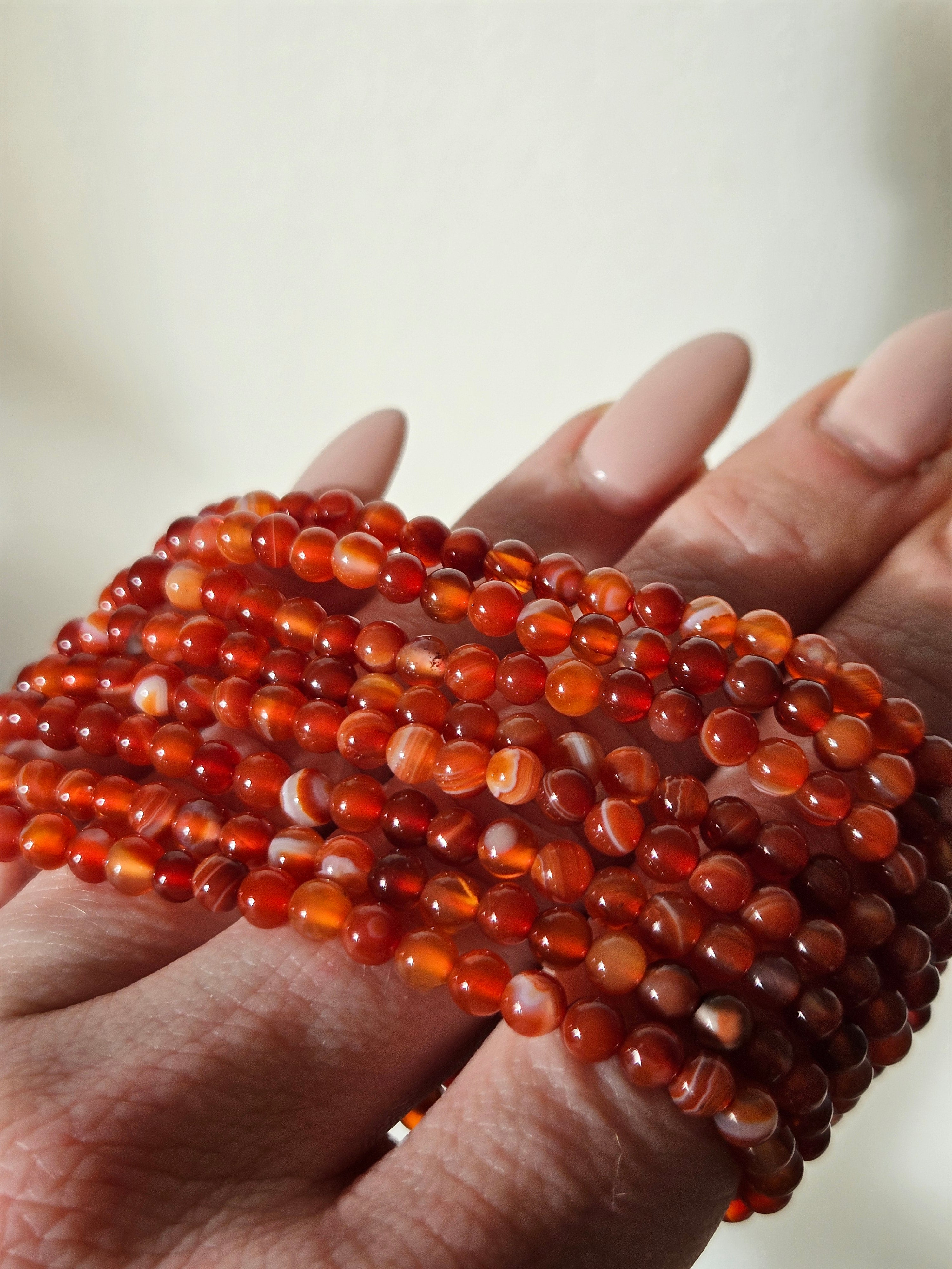 Carnelian Bracelet | 4mm