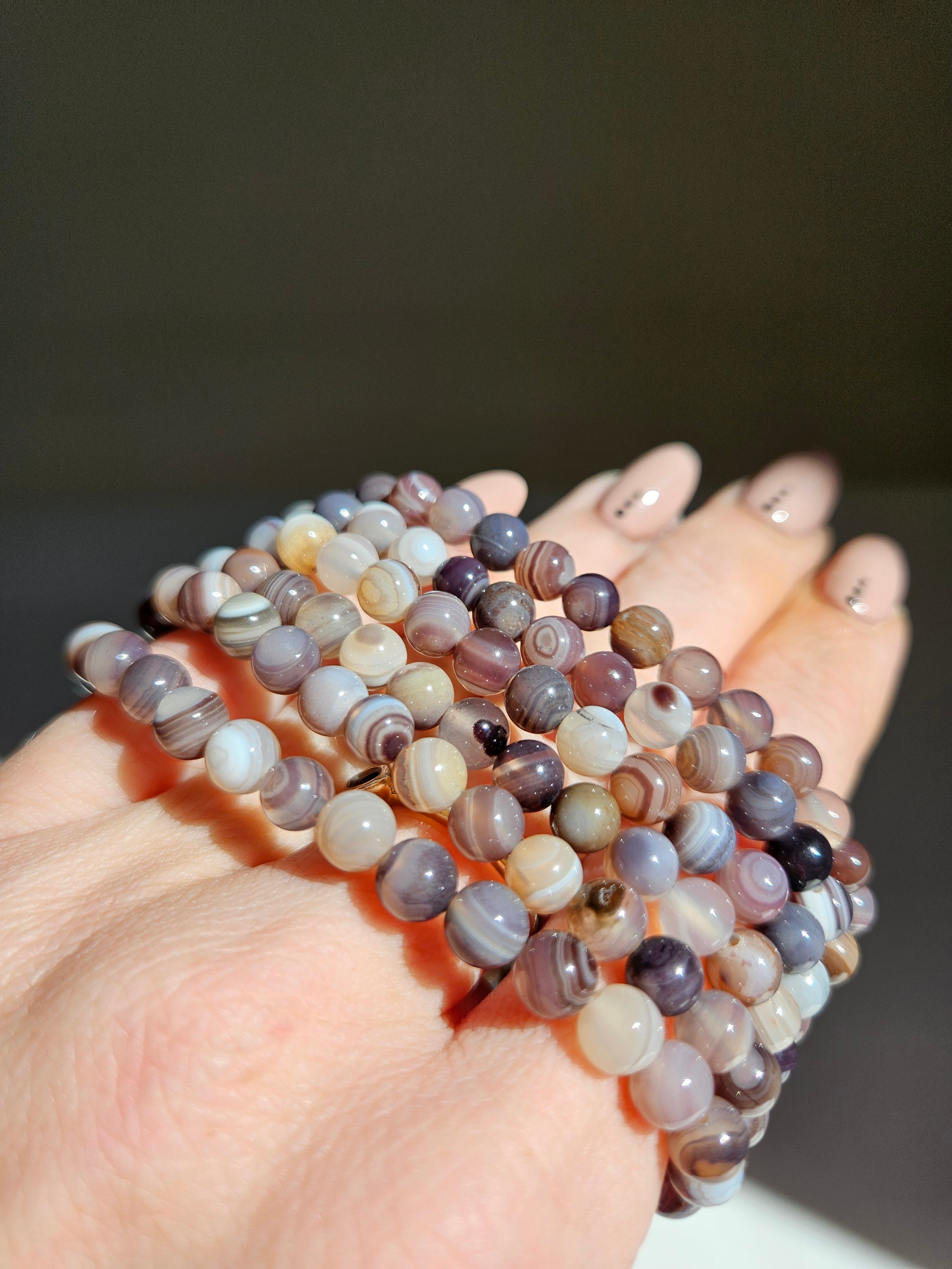 Botswana Agate Bracelet | 6mm