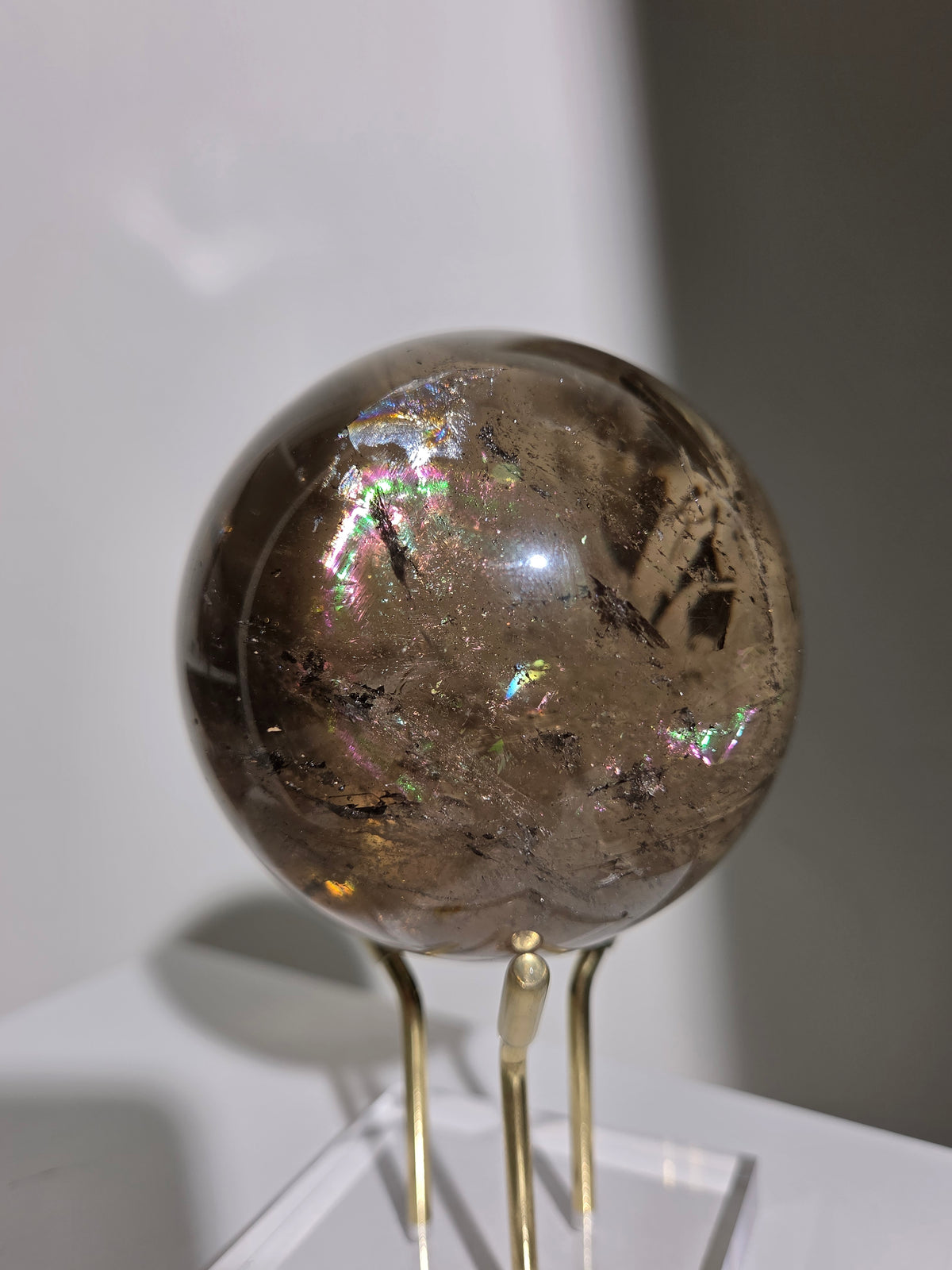 Smoky Quartz Sphere 008