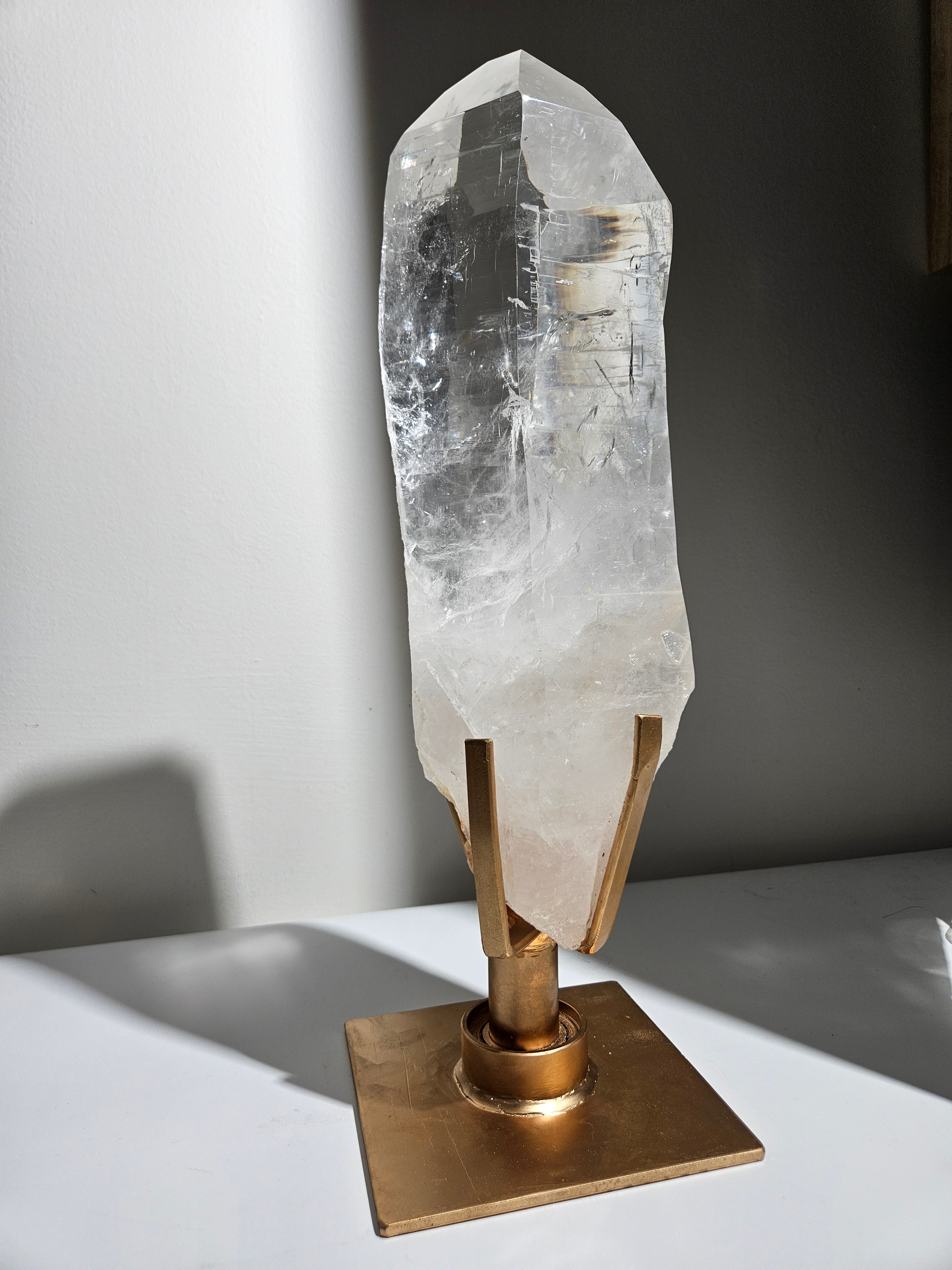 Lemurian Quartz Spinning Statement 006