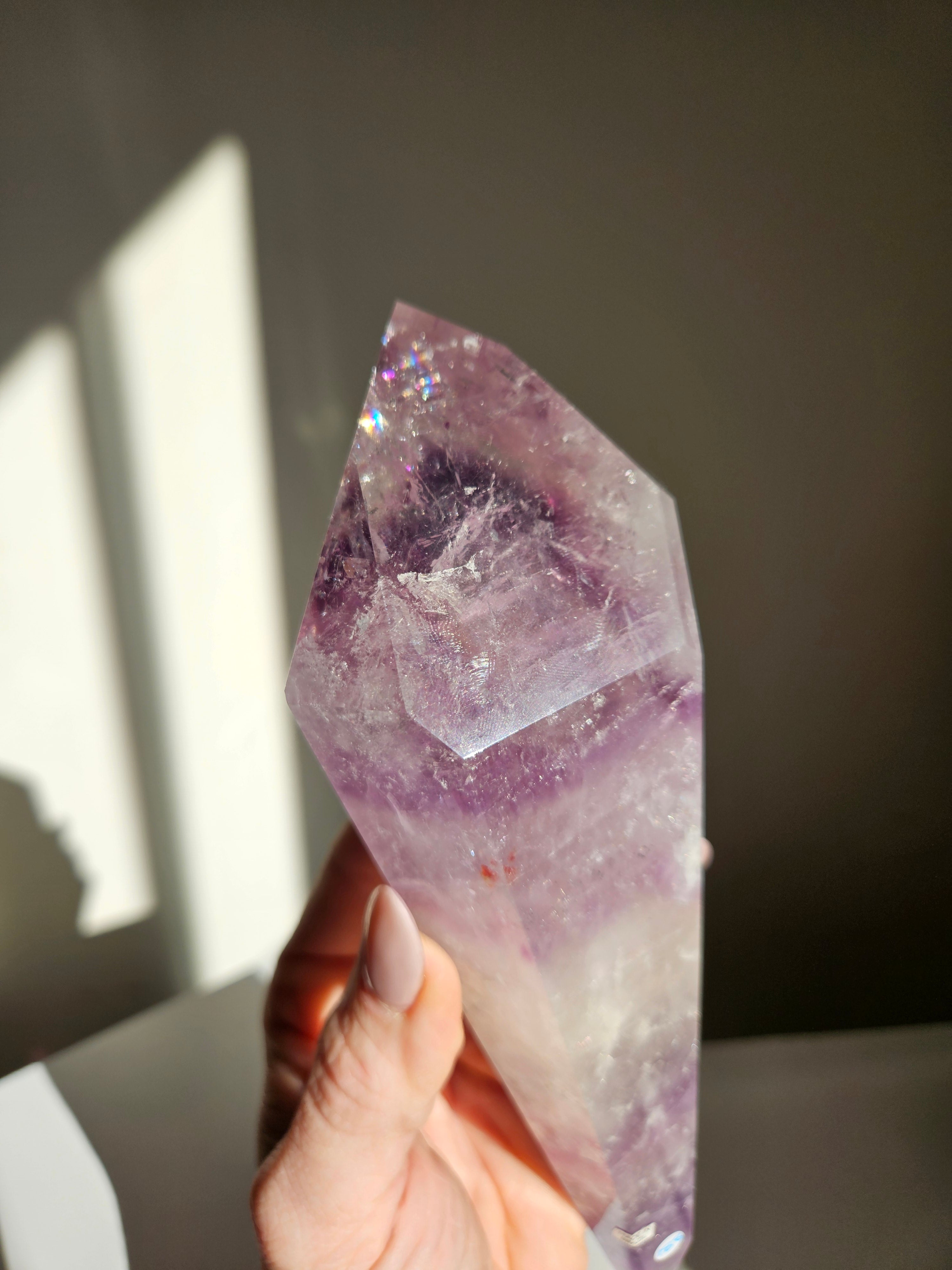 Phantom Amethyst Statement Wand