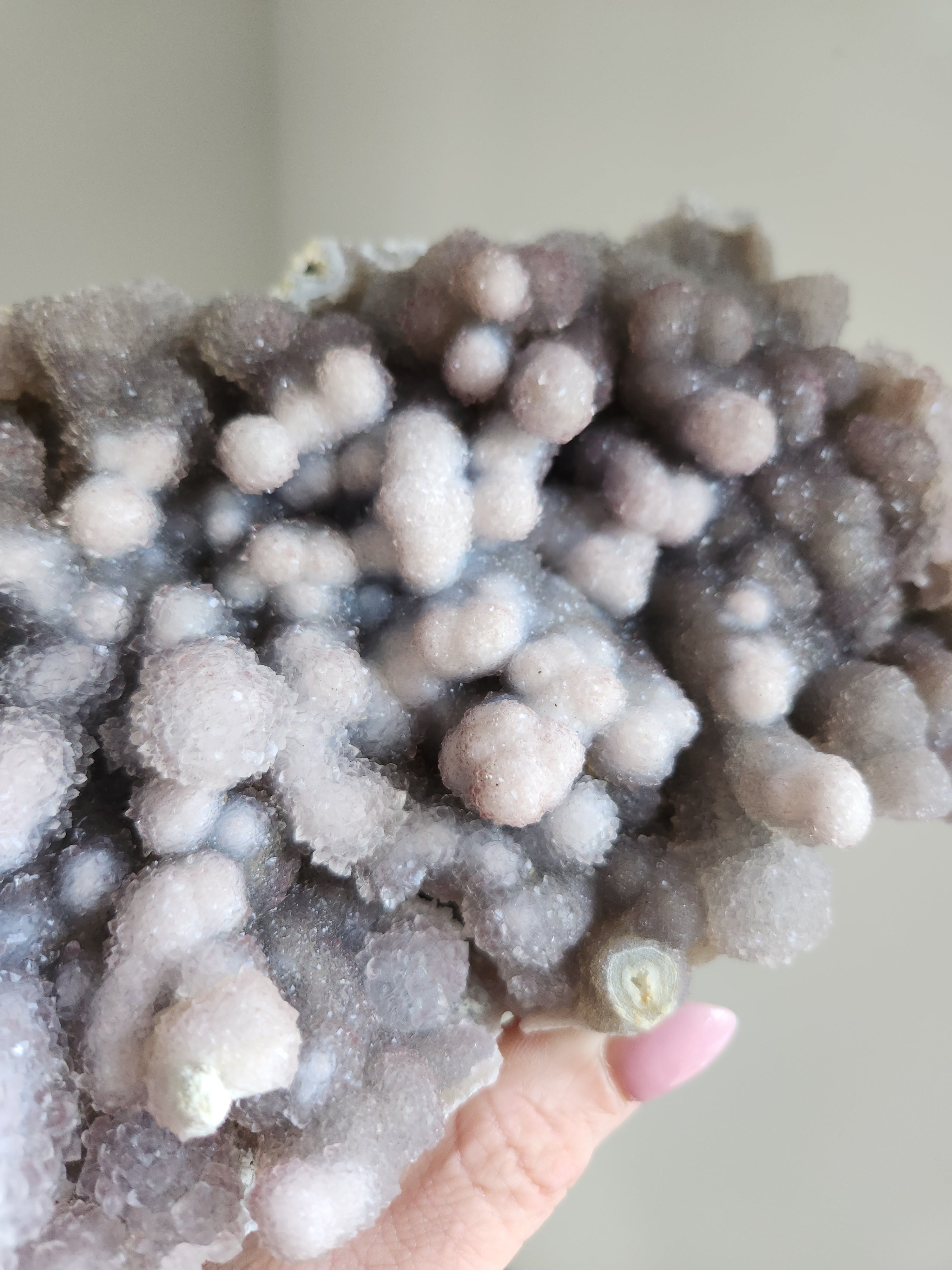 Pink Amethyst Cluster 001