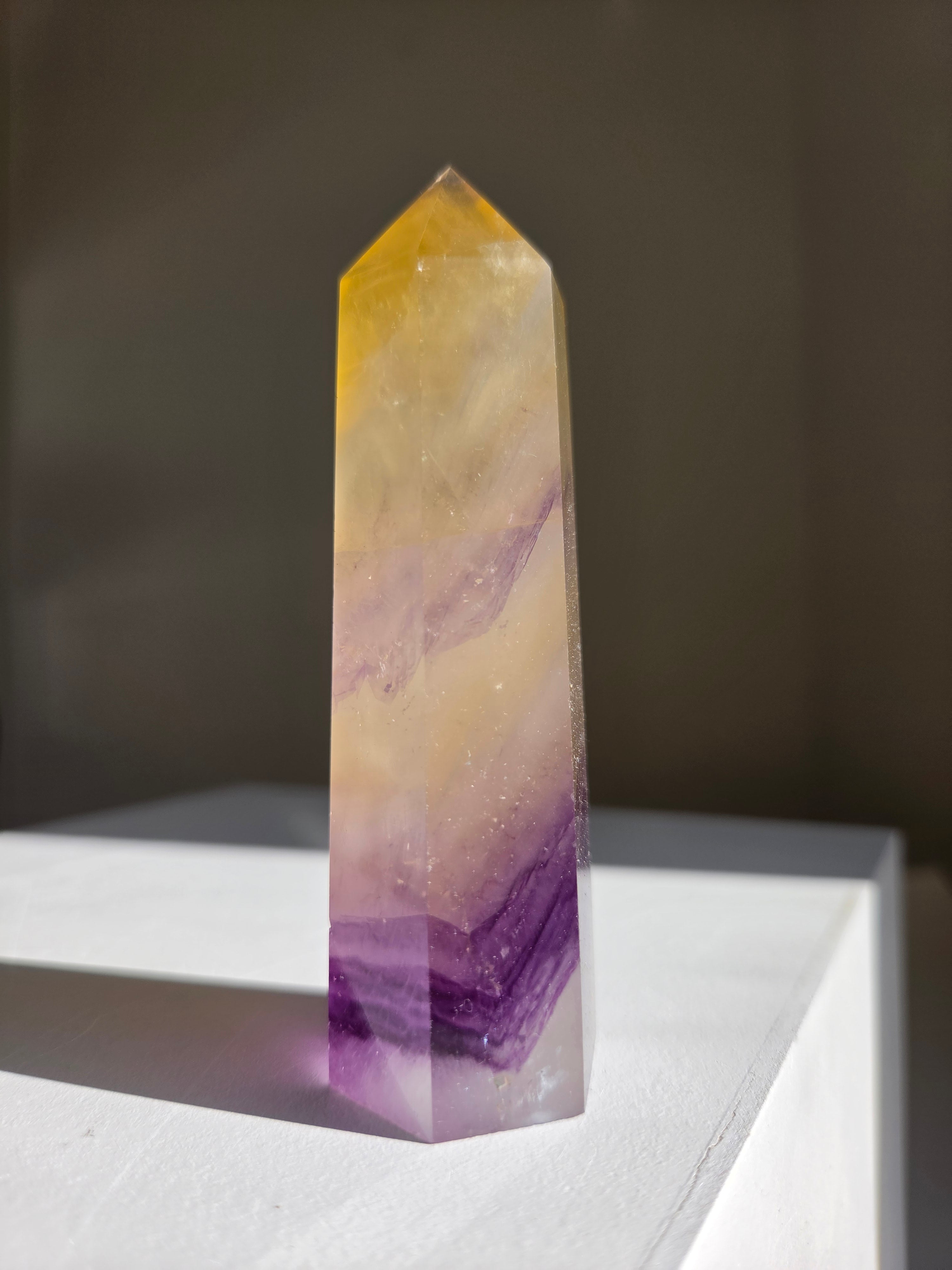 Yellow Fluorite Tower 003