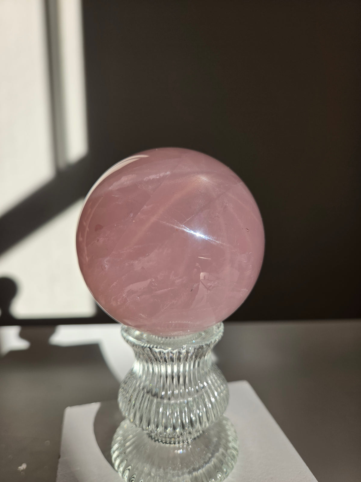 Rose Quartz Sphere 032