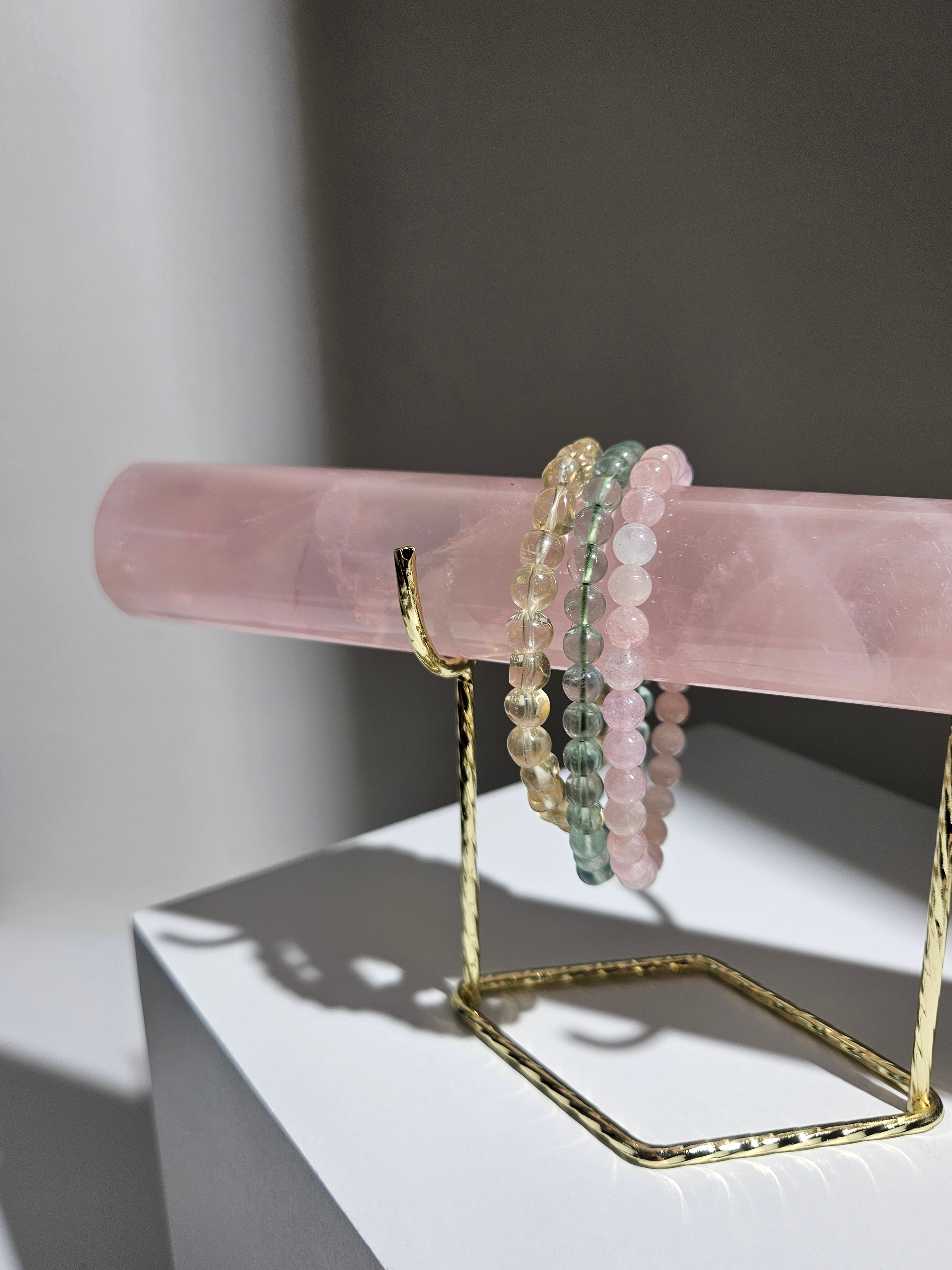 Rose Quartz Bracelet Holder