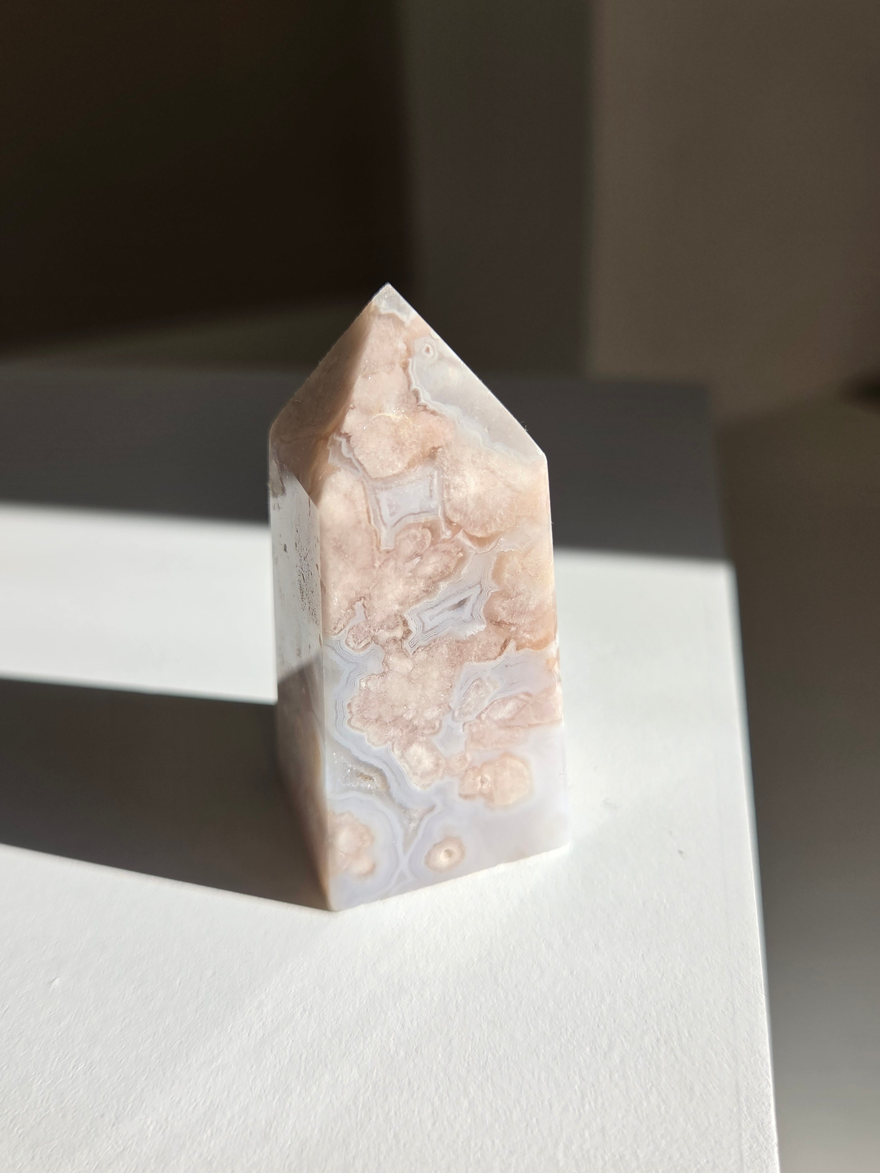 Flower Agate Tower 013