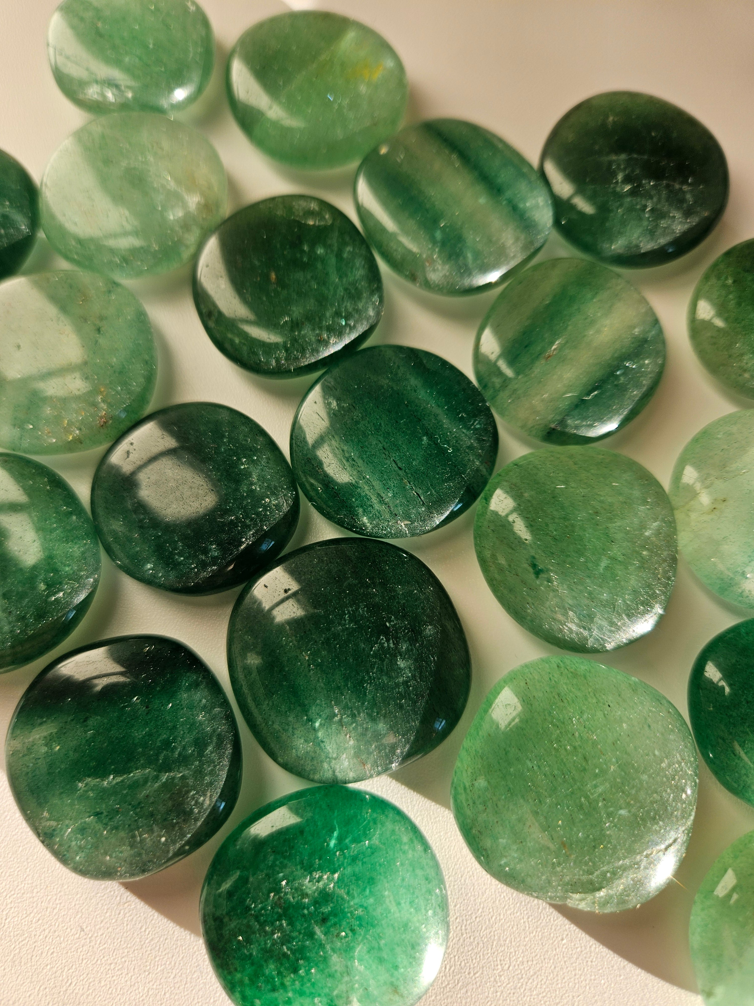 Green Strawberry Quartz Mini Flat