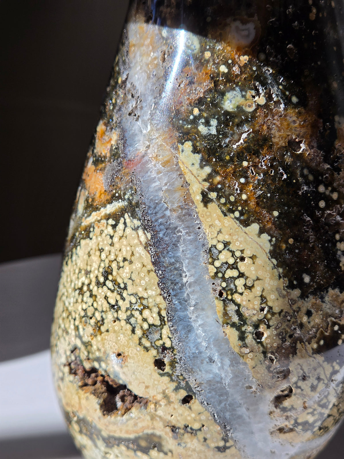 XL Sea Jasper Mushroom 003