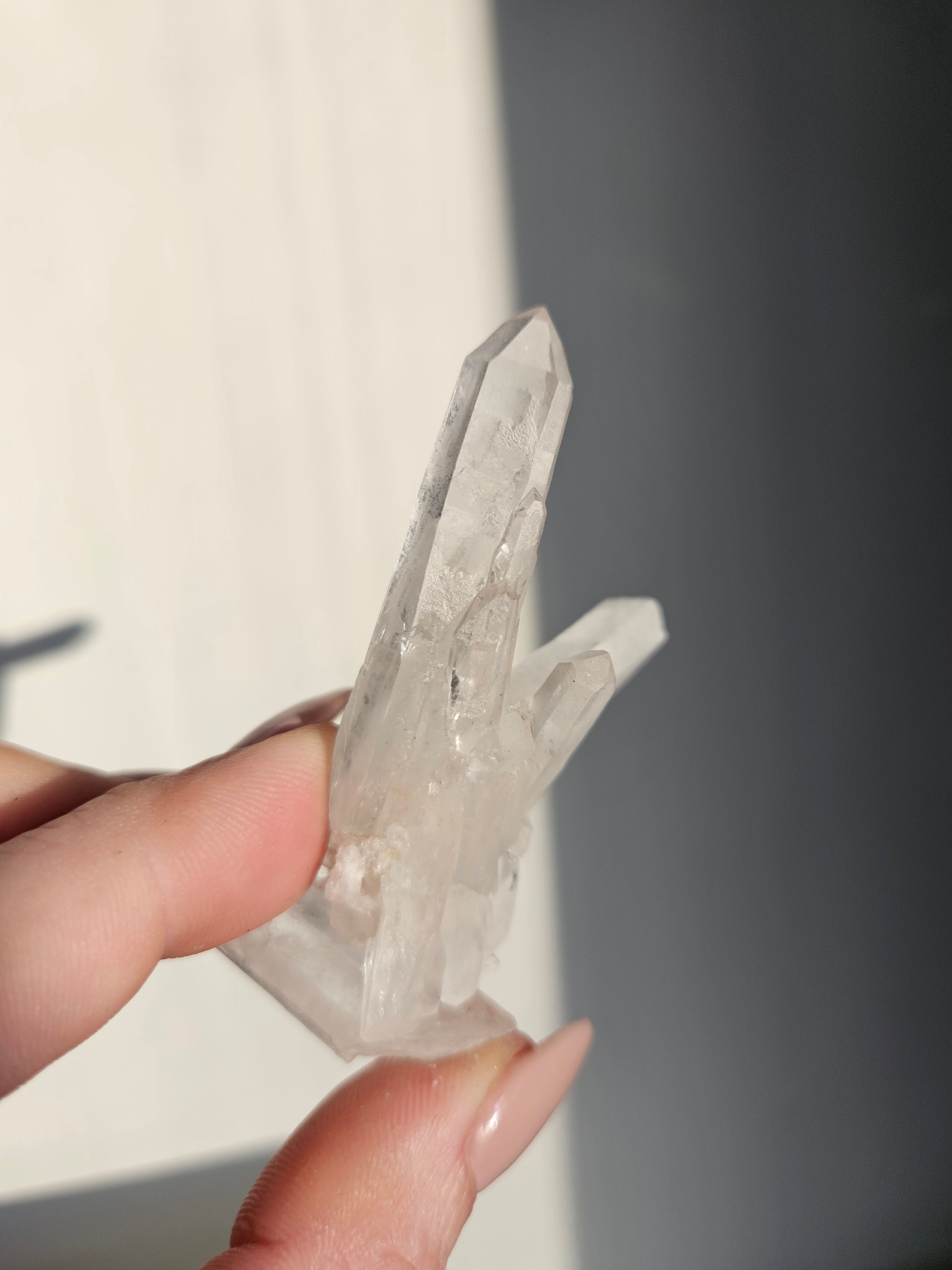Lemurian Quartz Mini Cluster 004