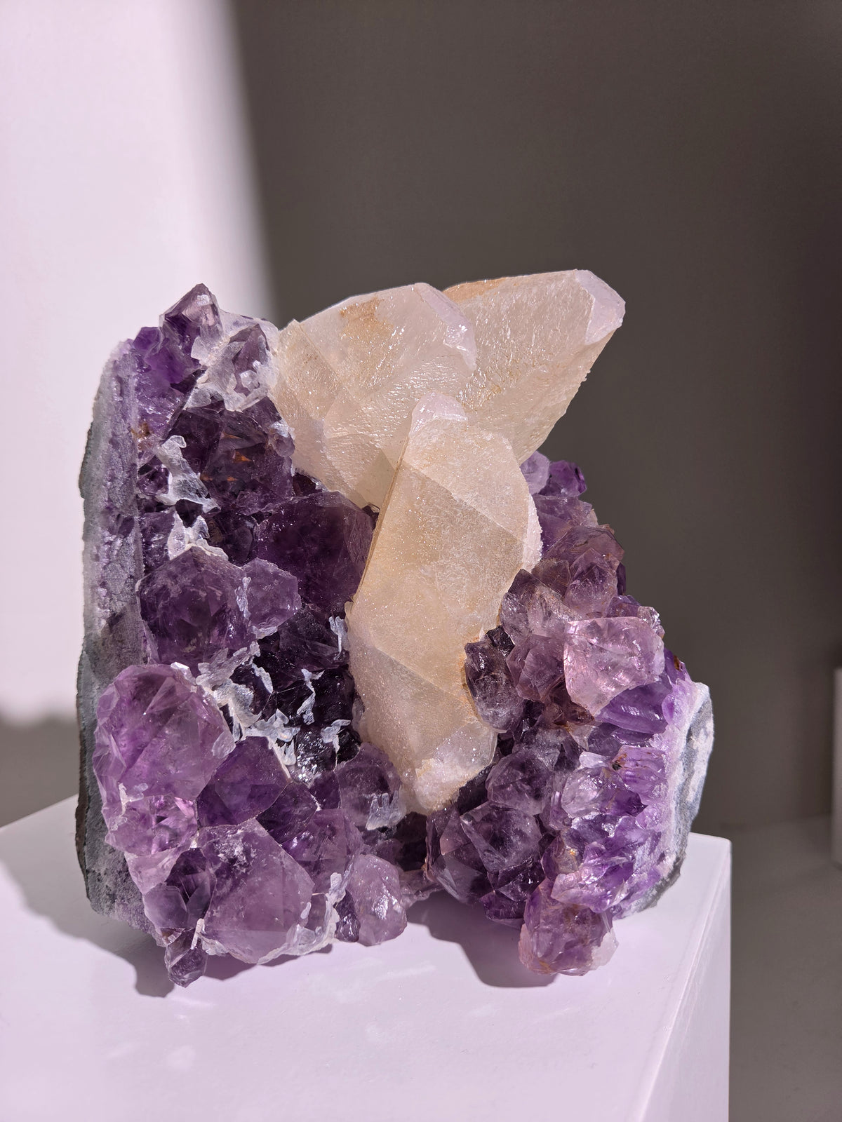 Amethyst x Calcite Statement