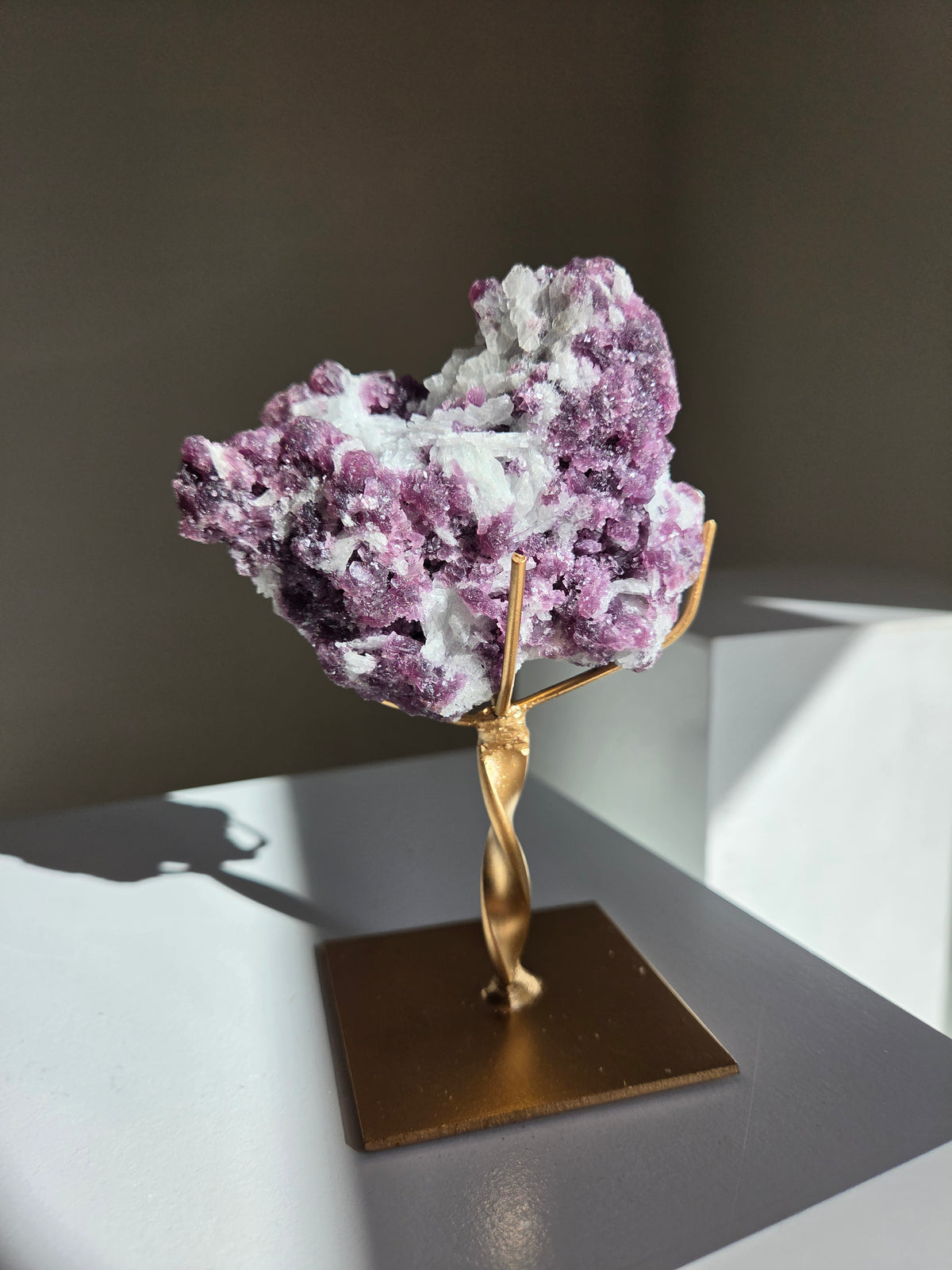 Citrine x Tourmaline x Lepidolite 007