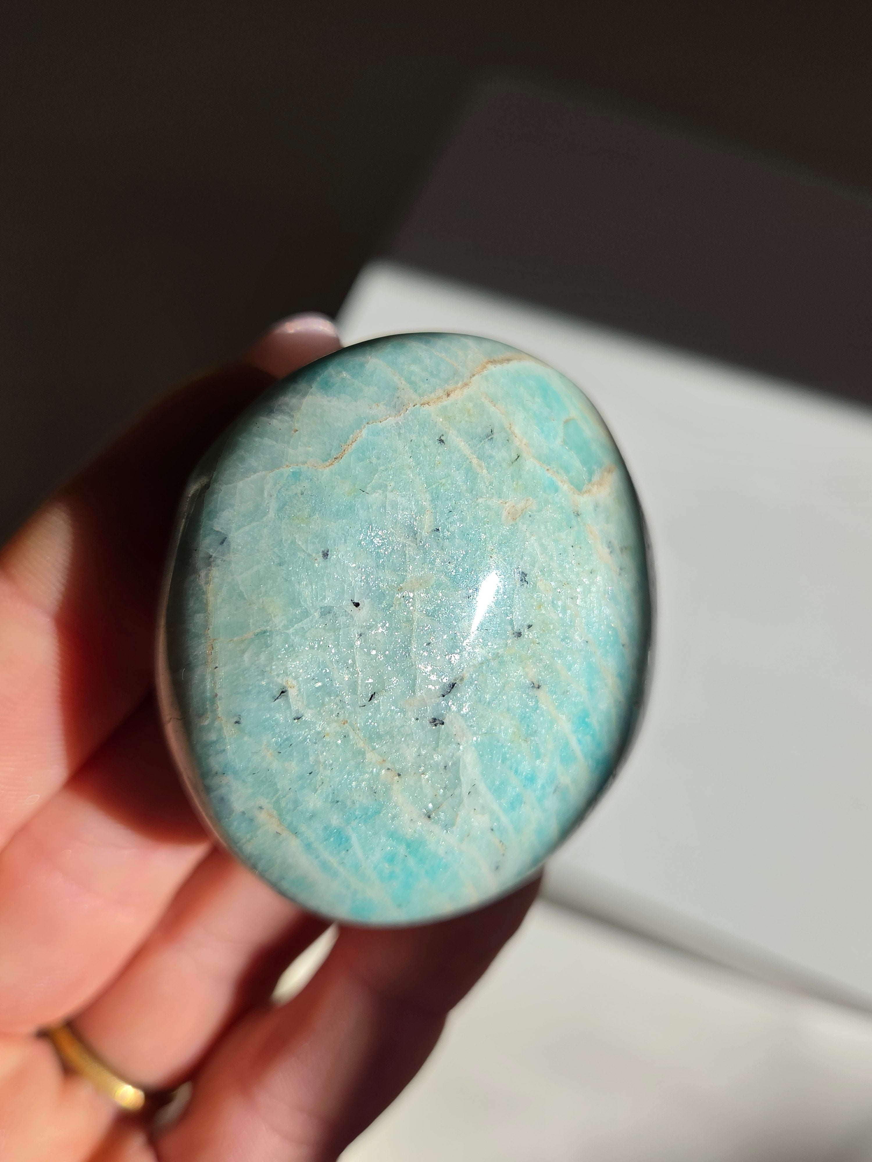 Amazonite Palmstone 006
