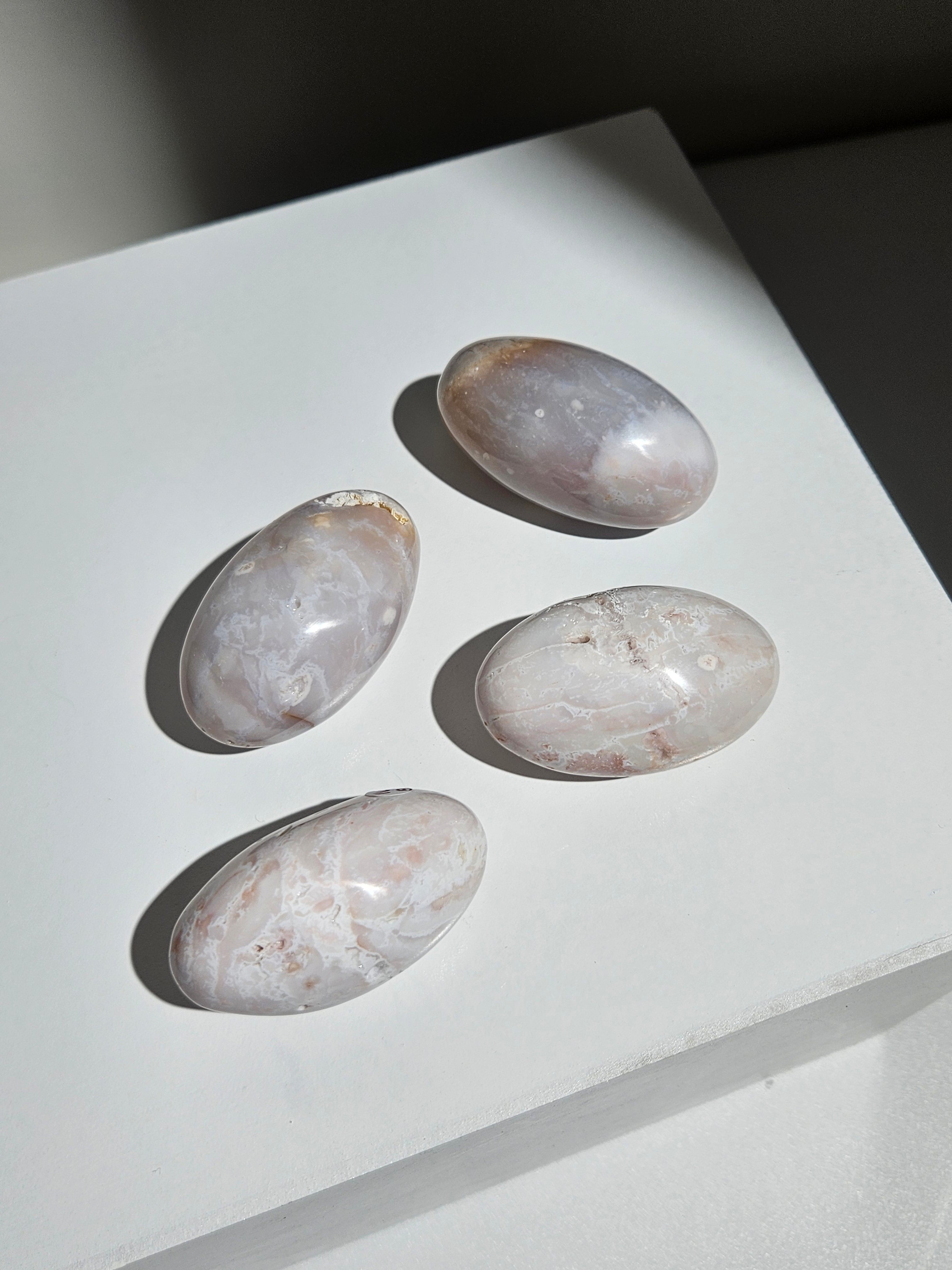 Pink Indonesian Agate Shivas
