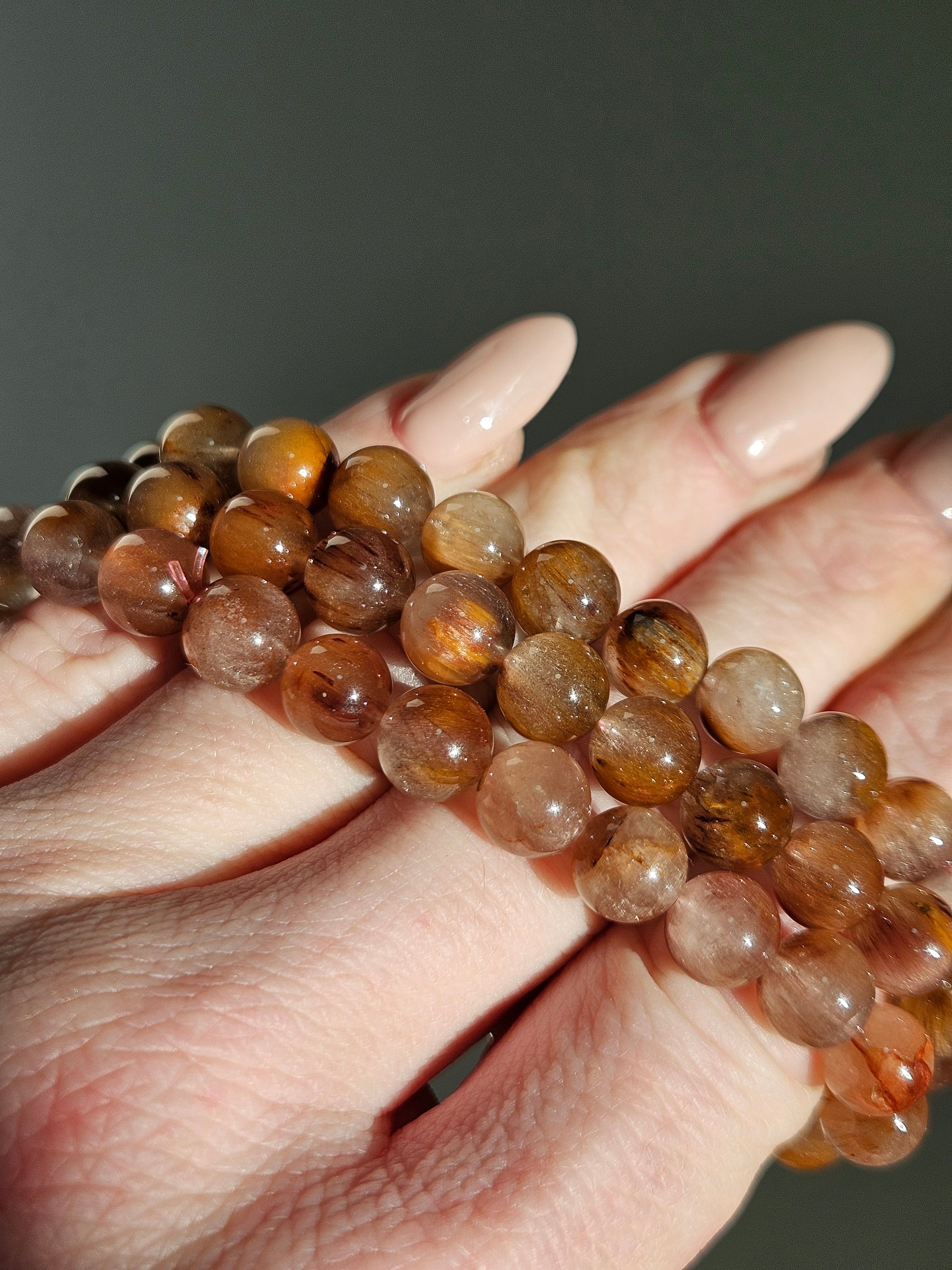 Red Rutile Bracelet | 8mm