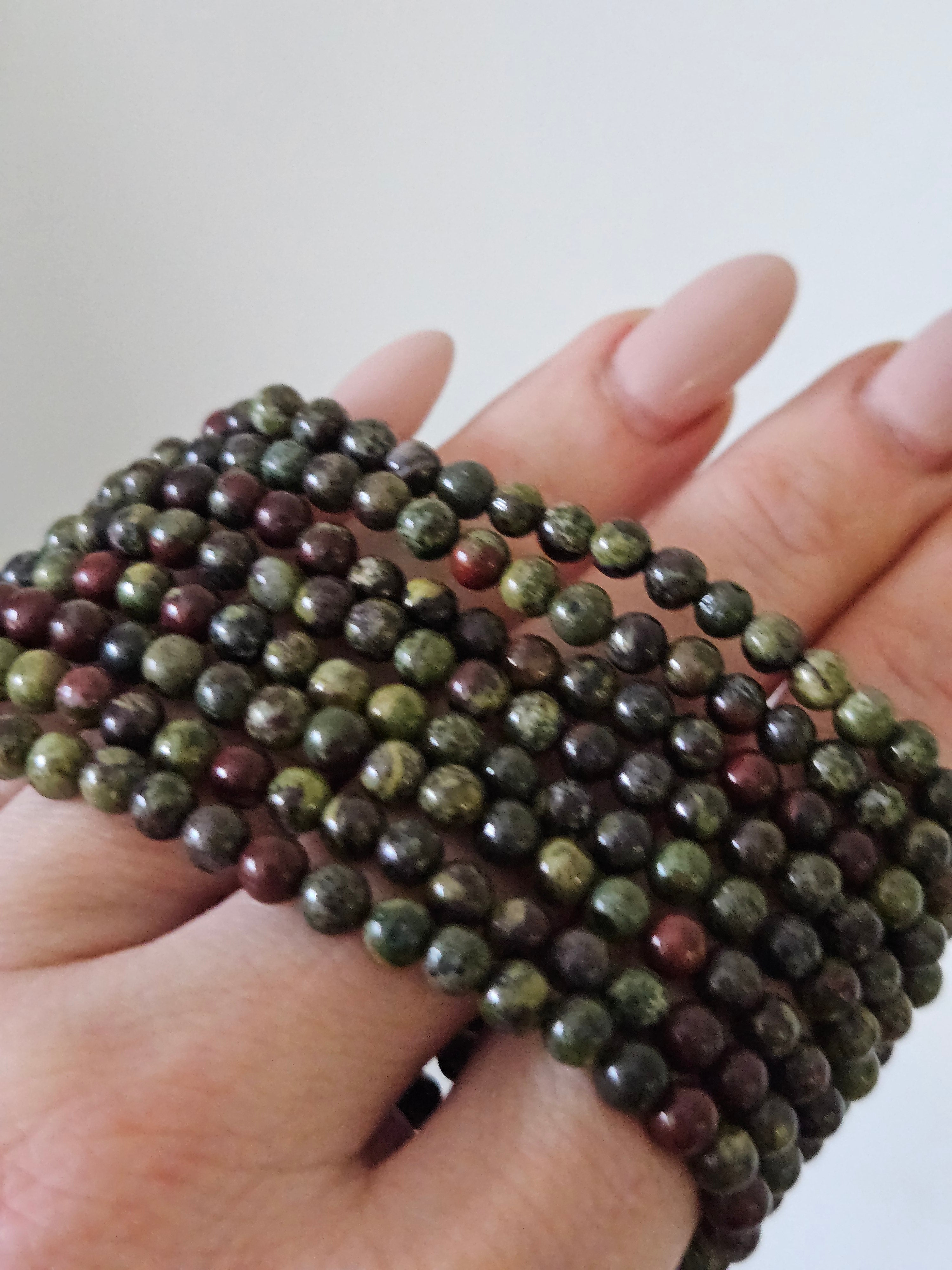 Bloodstone Bracelet | 4mm