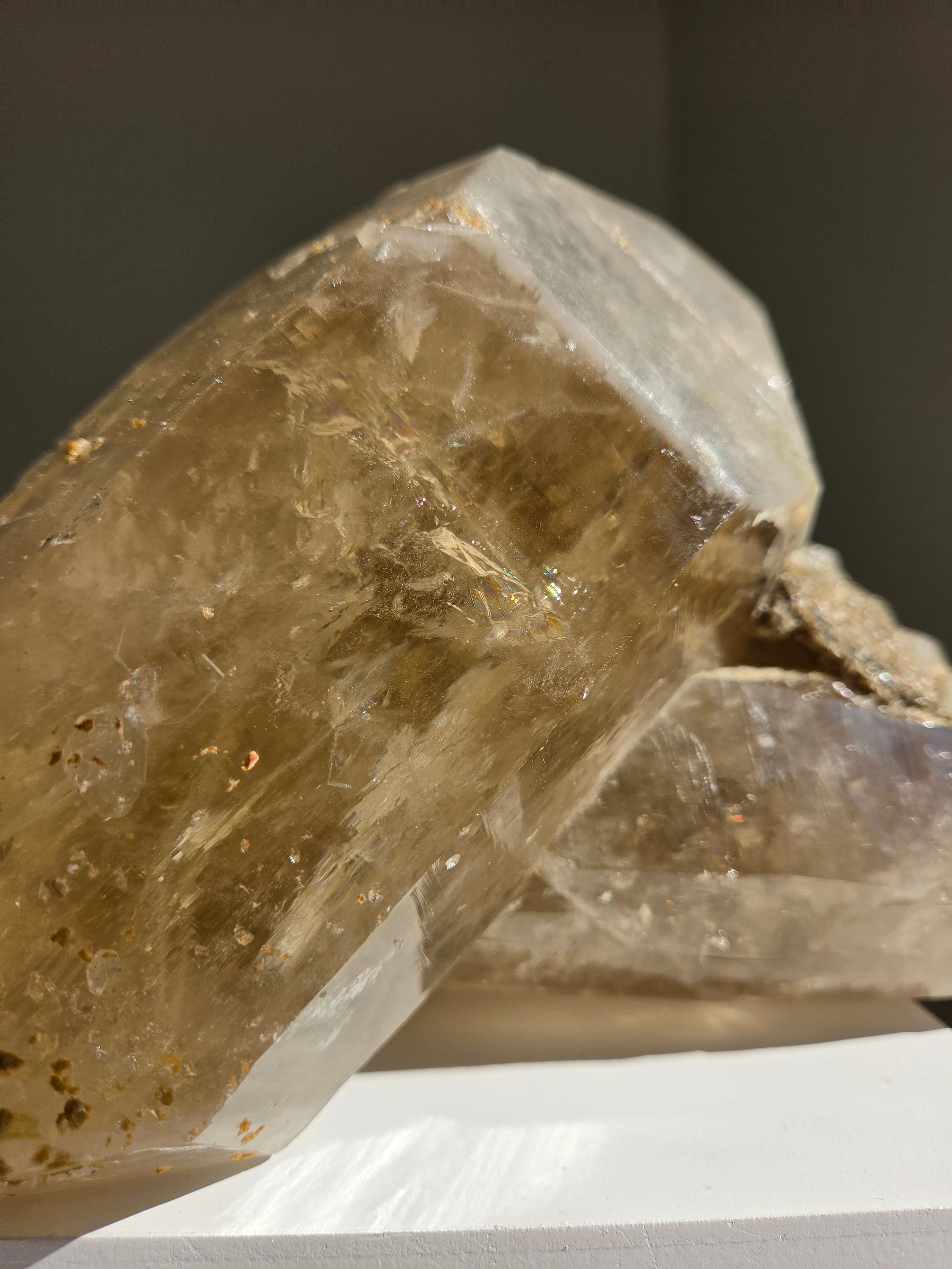 Chunky Capped Citrine Statement