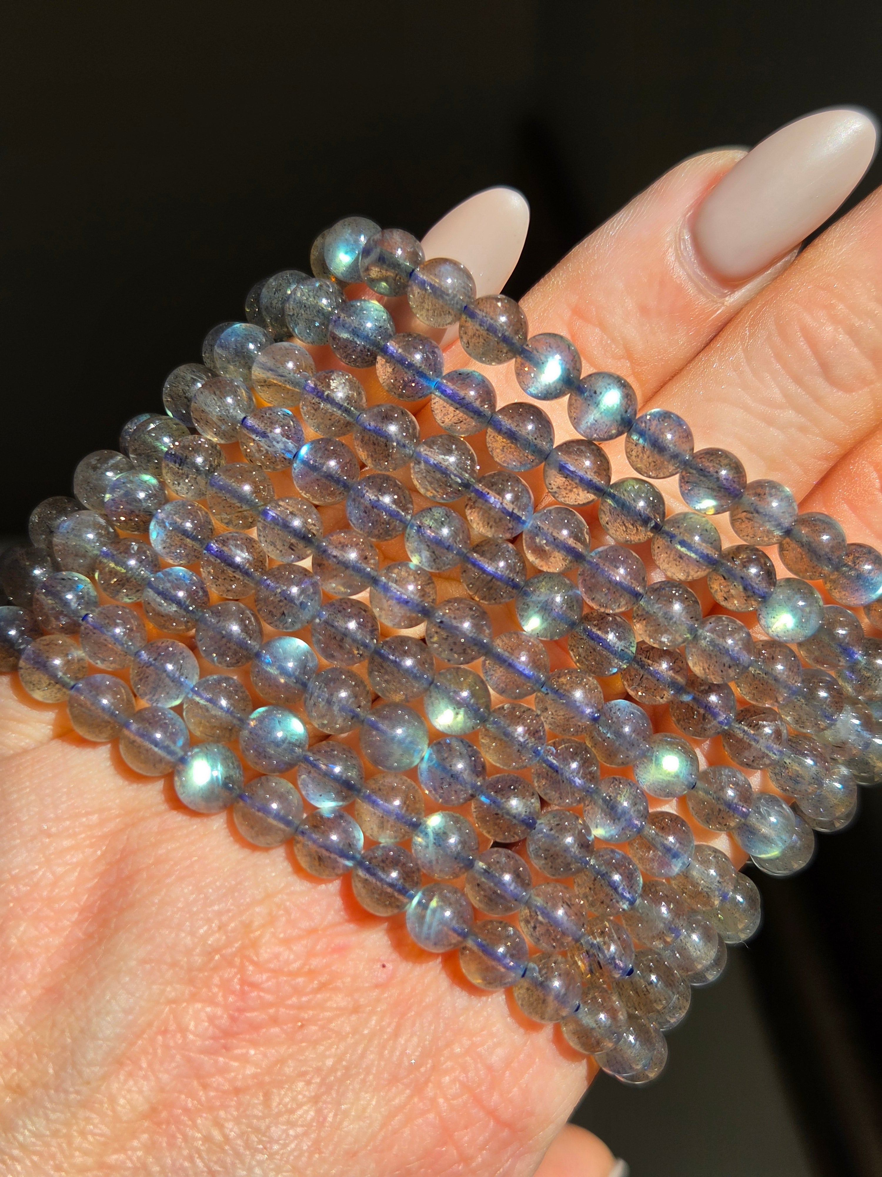 Labradorite Bracelet | 6mm