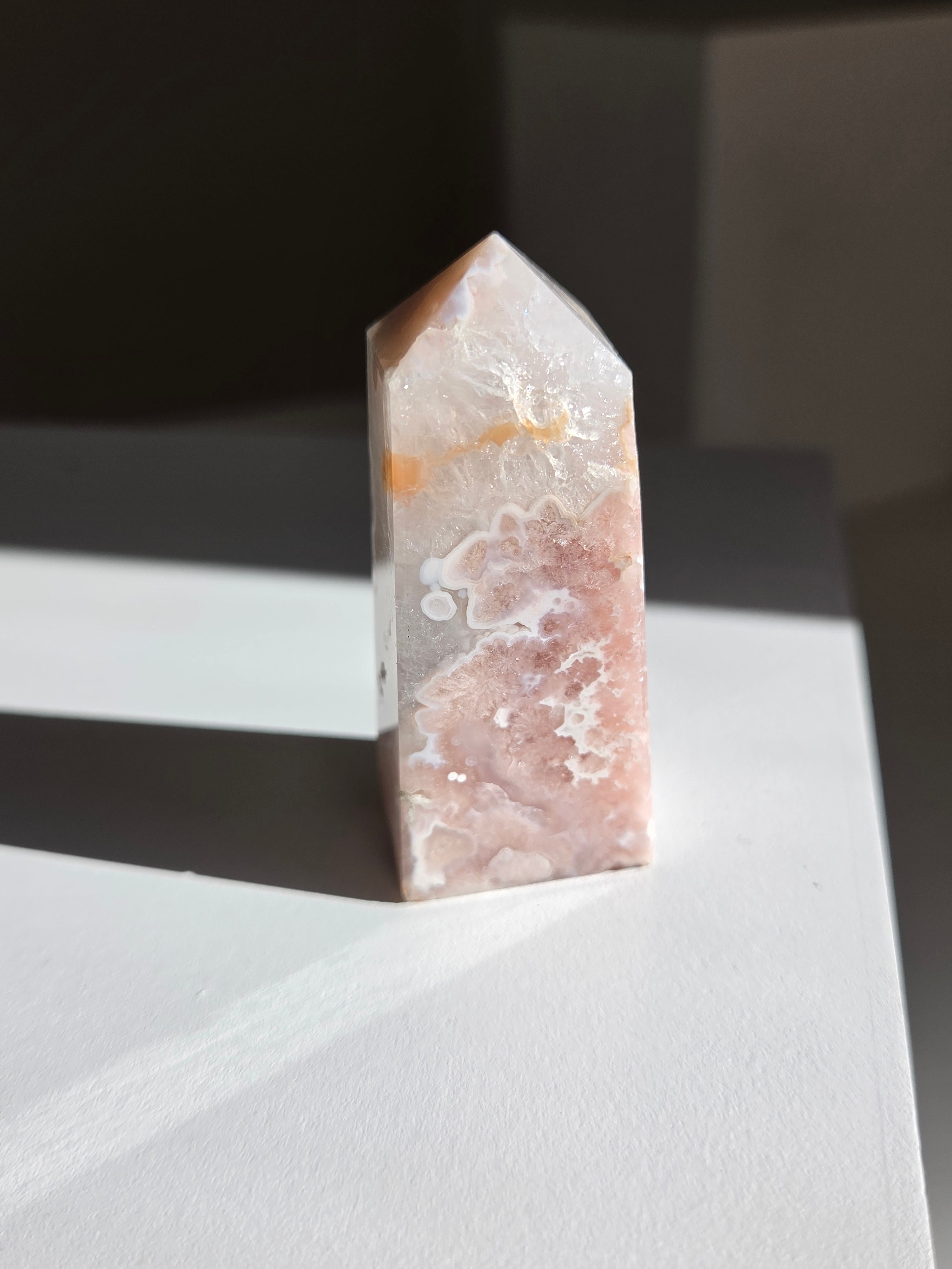 Flower Agate Tower 012