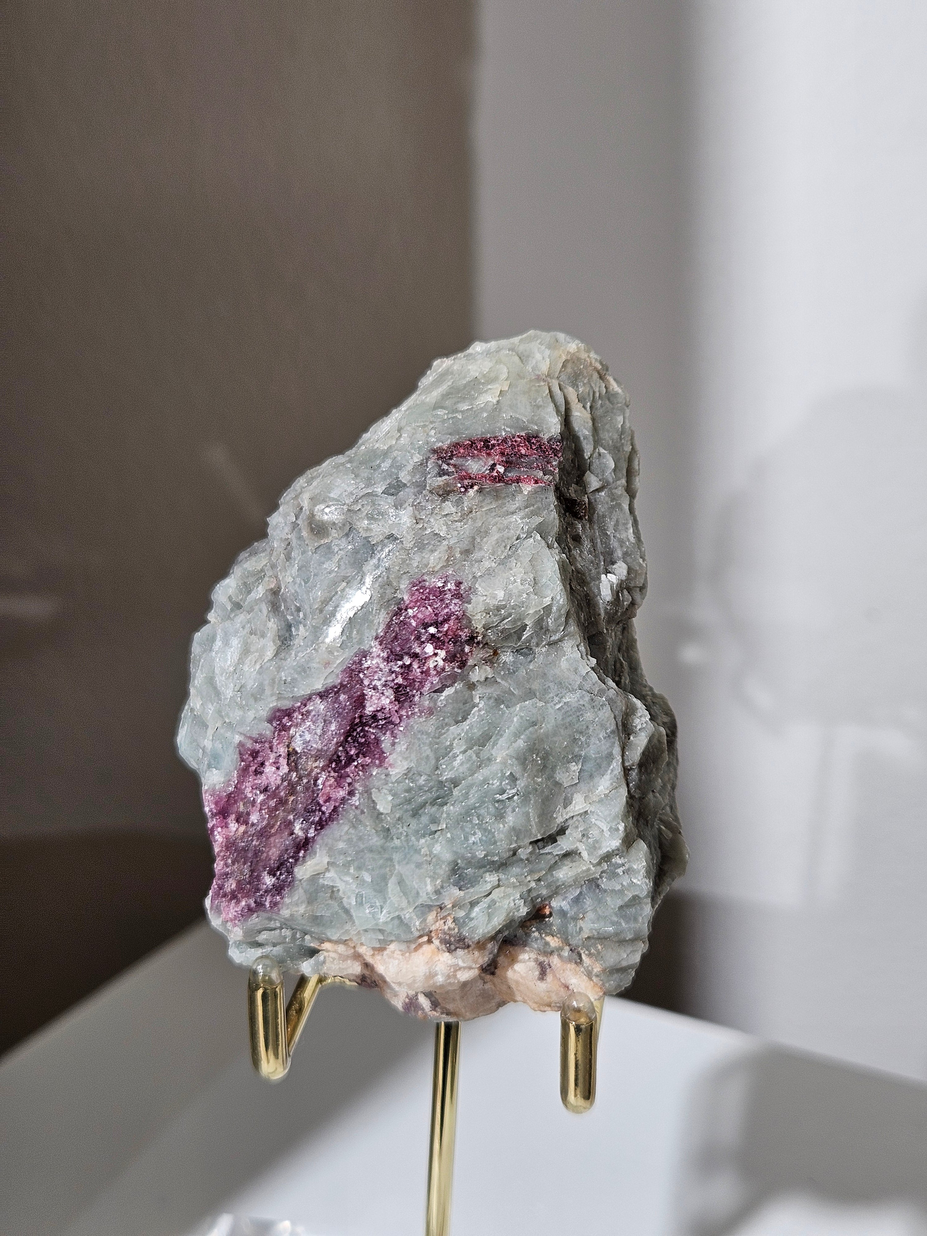 Lepidolite x Tourmaline 007