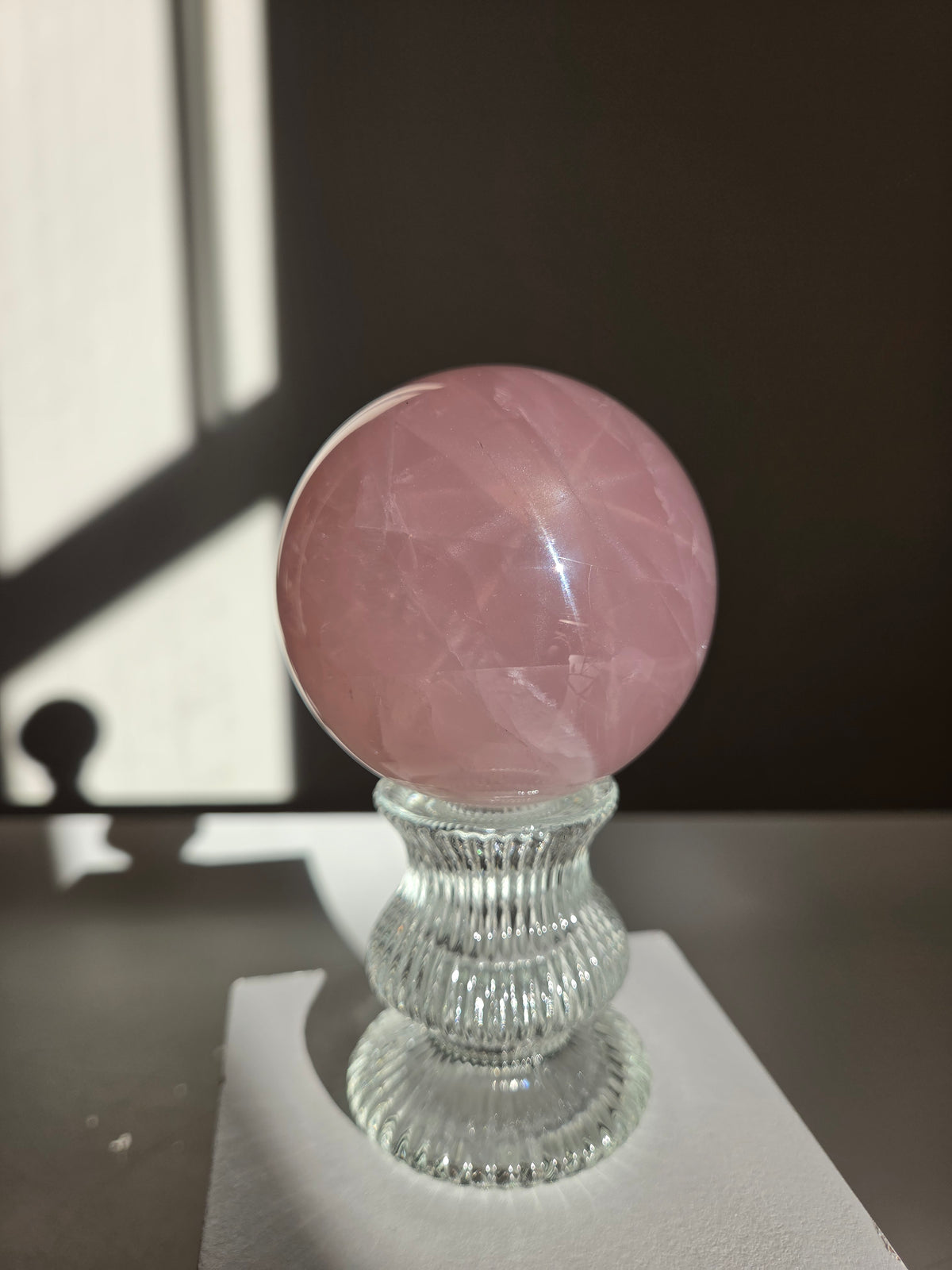 Rose Quartz Sphere 032