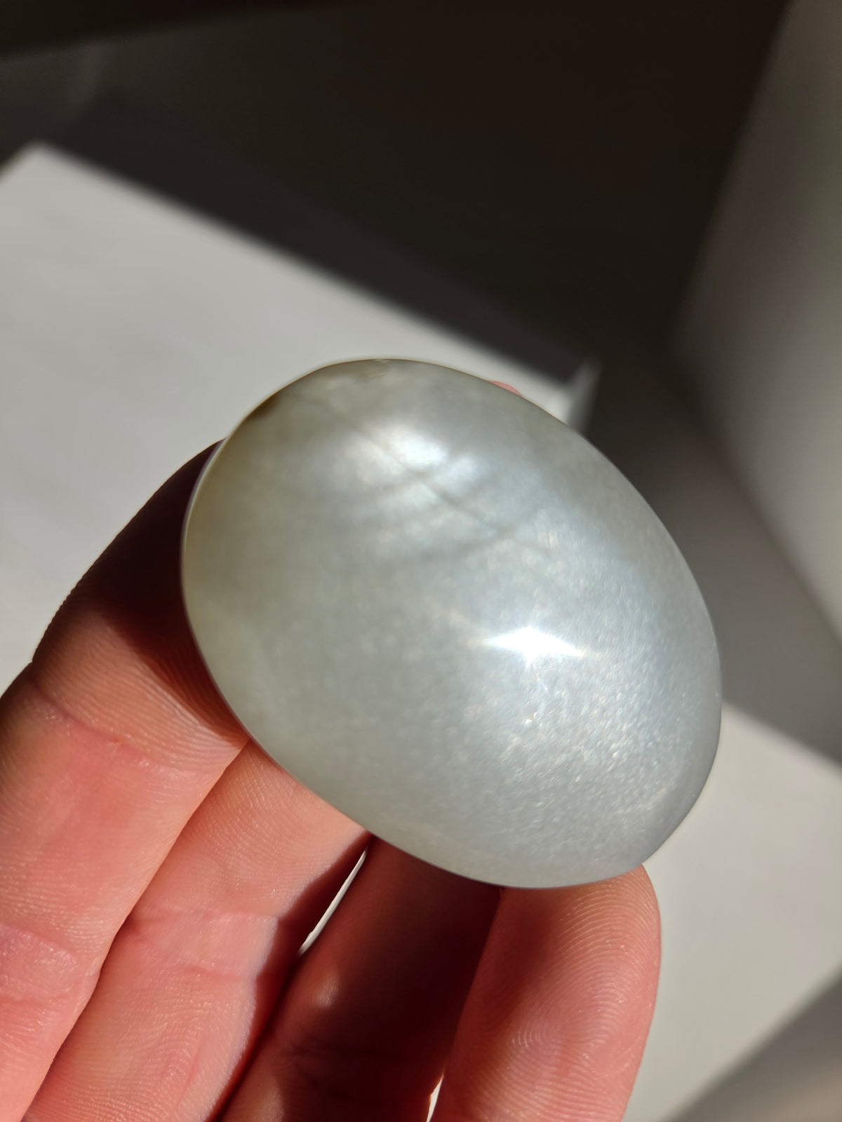 Green Moonstone Palmstone 007