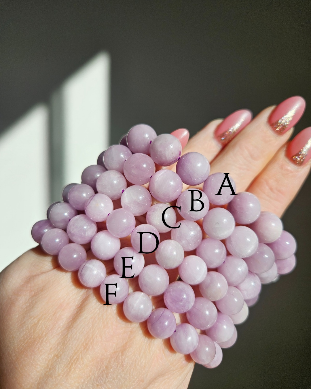 Kunzite Bracelet | 9-12mm