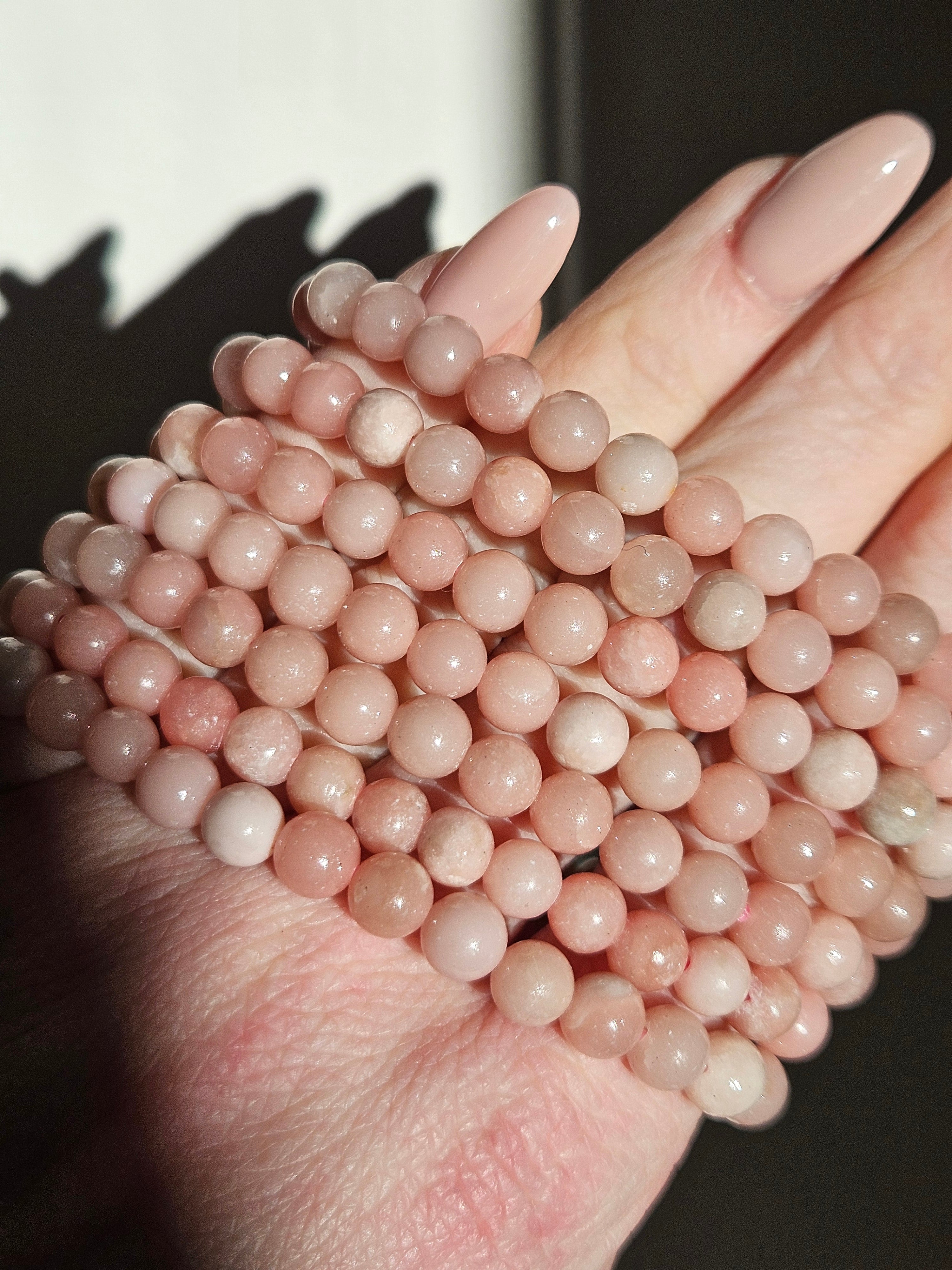 Pink Opal Bracelet | 6mm