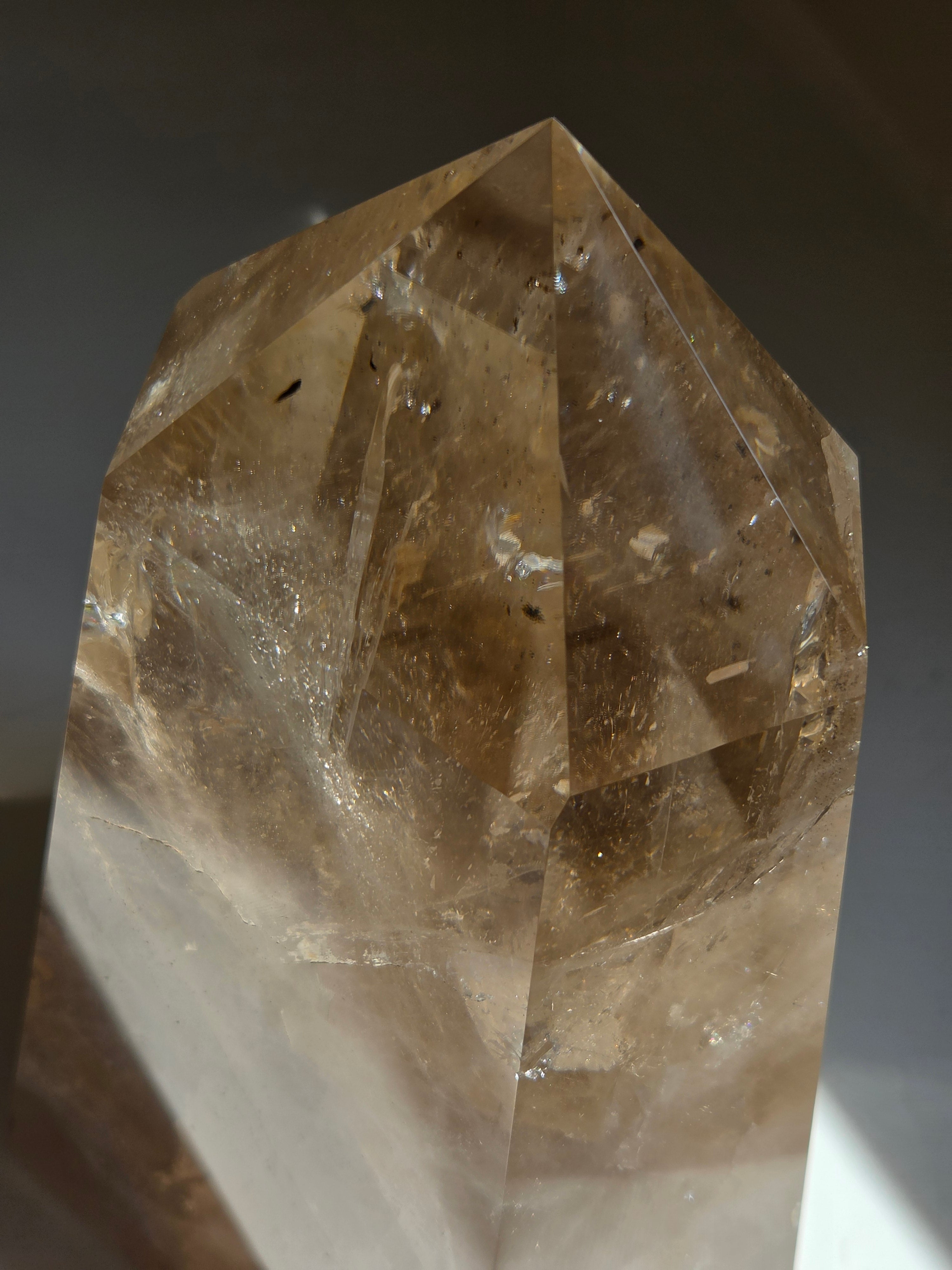 Smoky Quartz Statement Tower 002