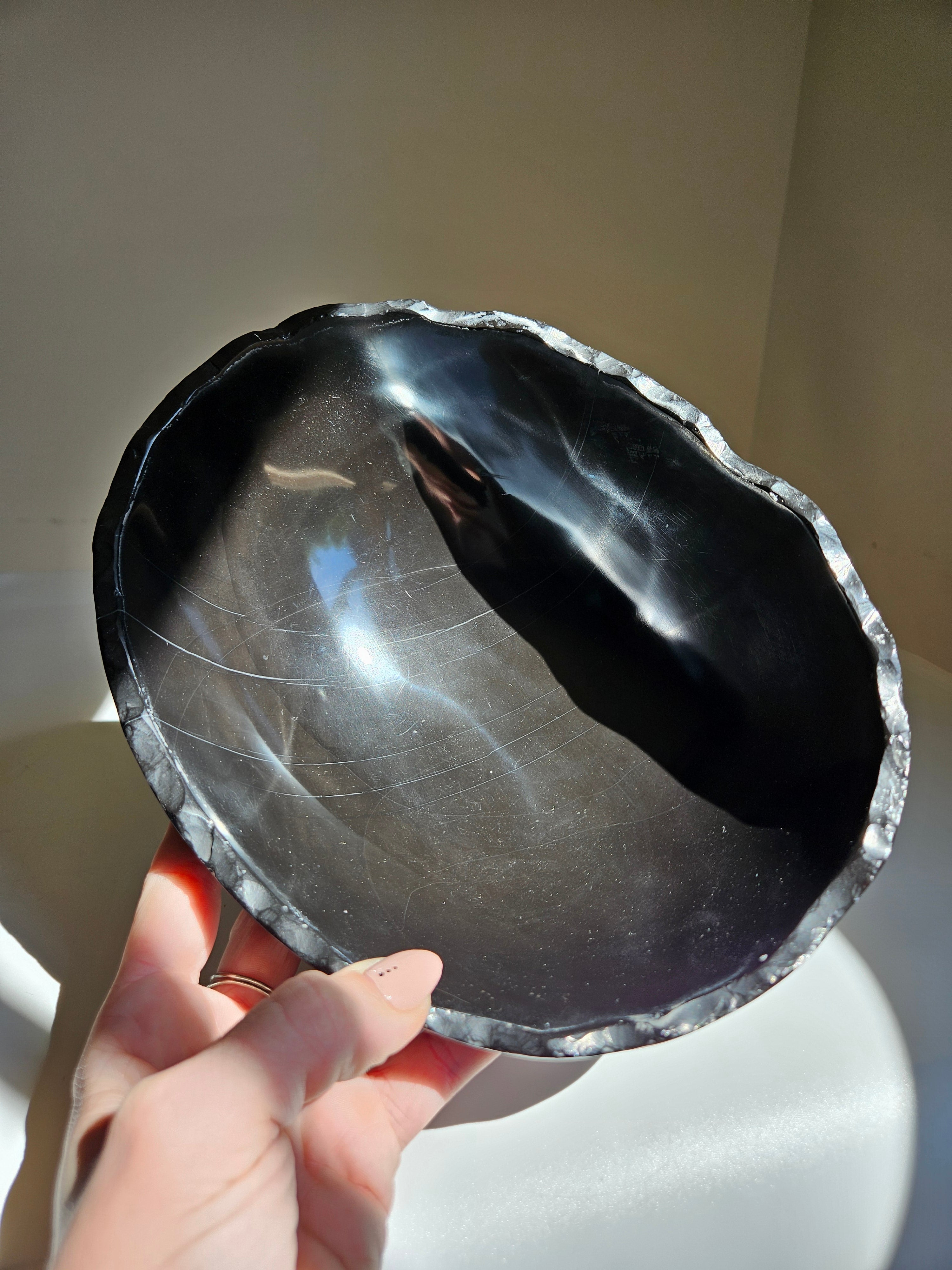 Black Marble Bowl 001