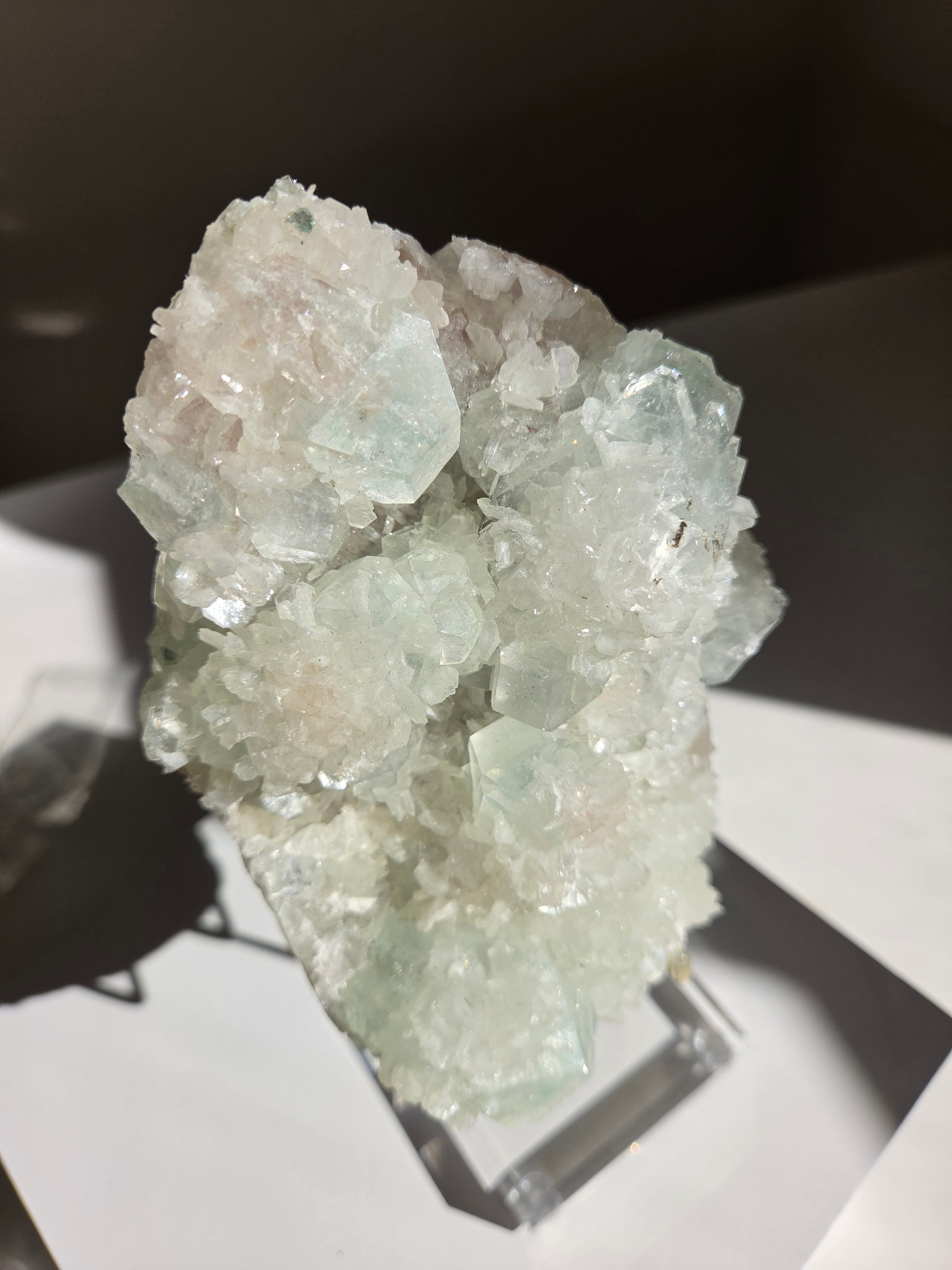 Minty Green Apophyllite 010