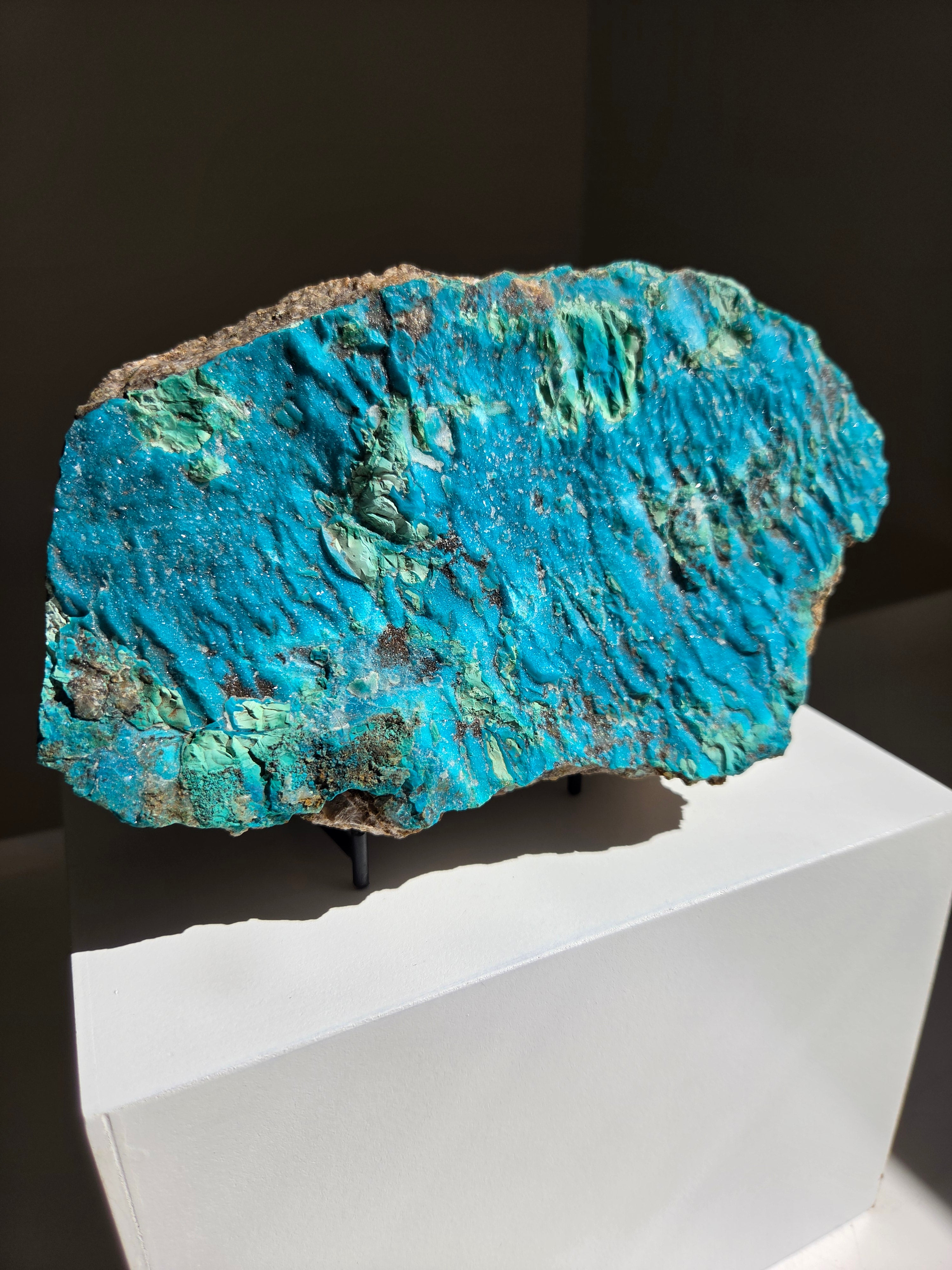 Druzy Chrysocolla Statement
