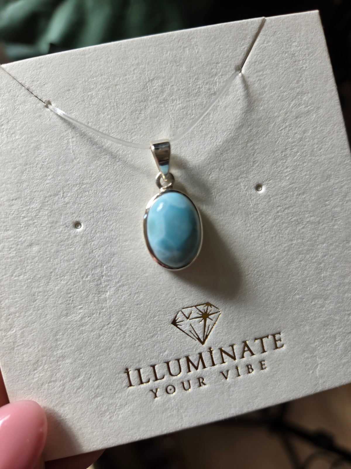 Larimar Pendant 004