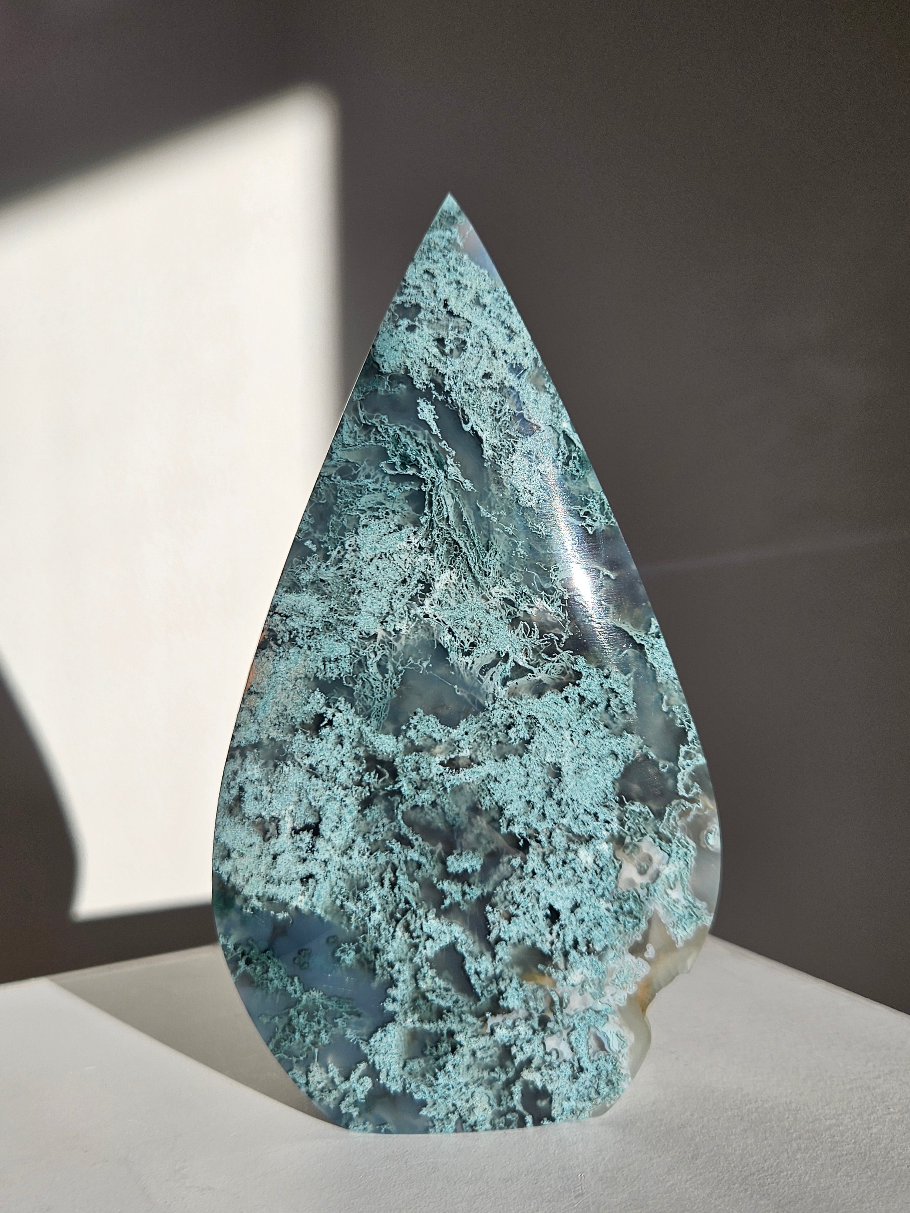 Moss Agate Flame 003