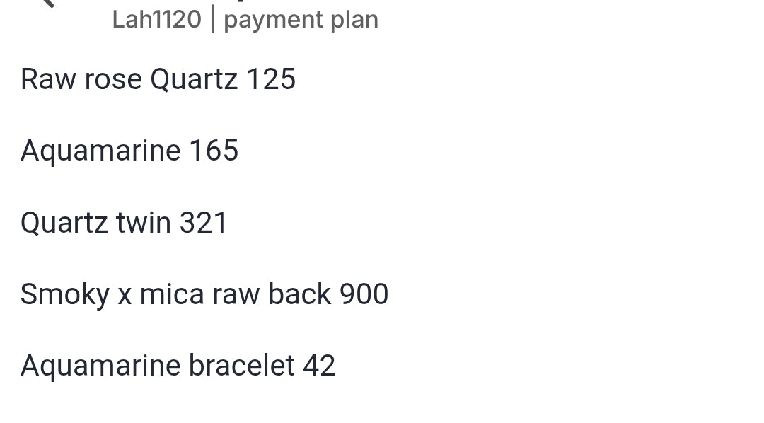 Lah1120 | blue payment plan