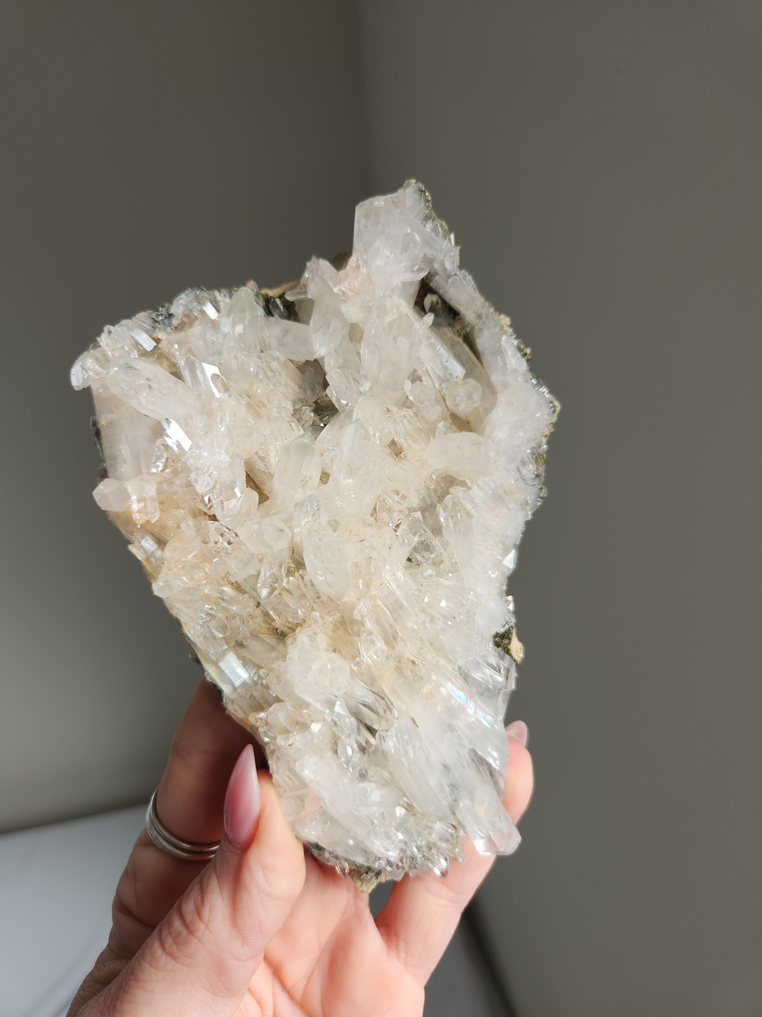 Garden Quartz Cluster 002