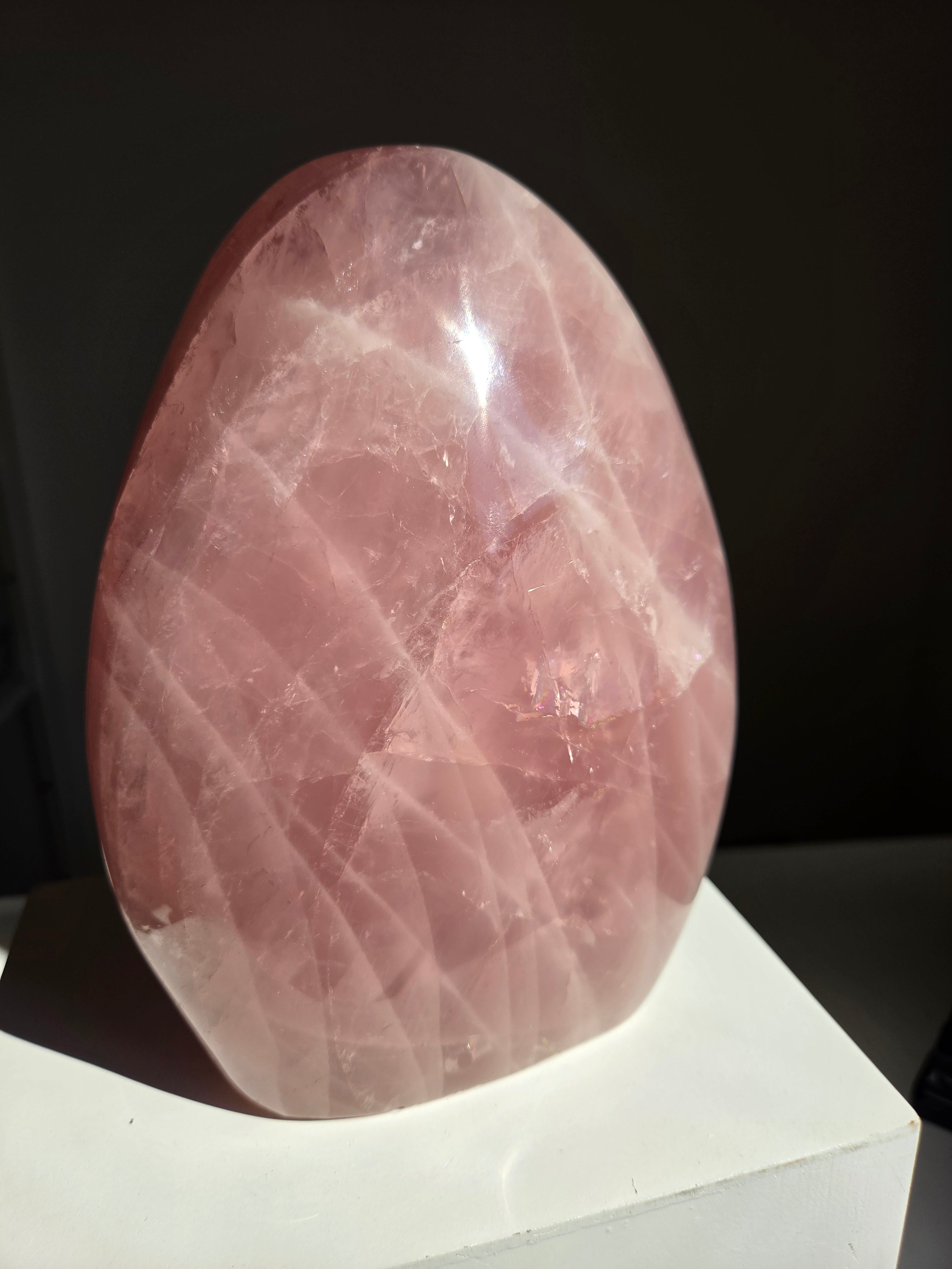 XL Rose Quartz Freeform