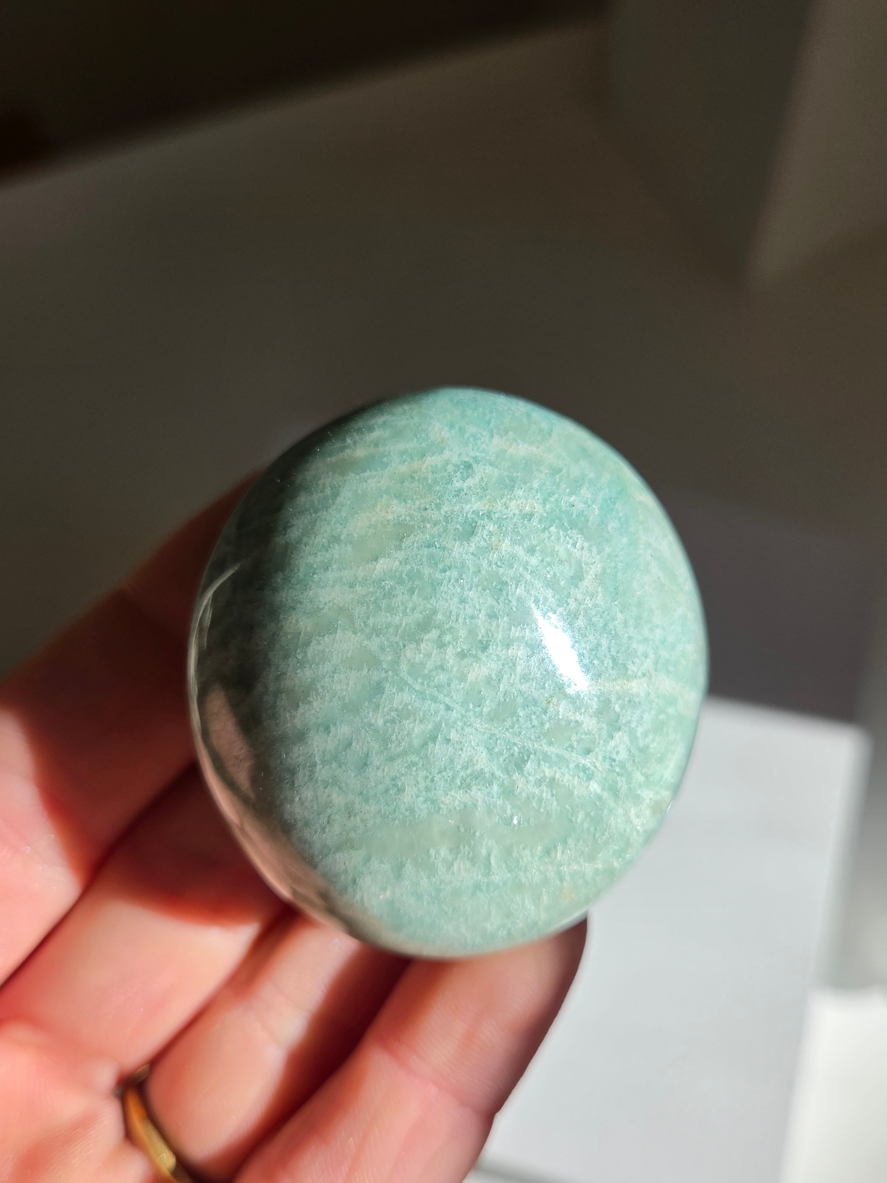 Amazonite Palmstone 004