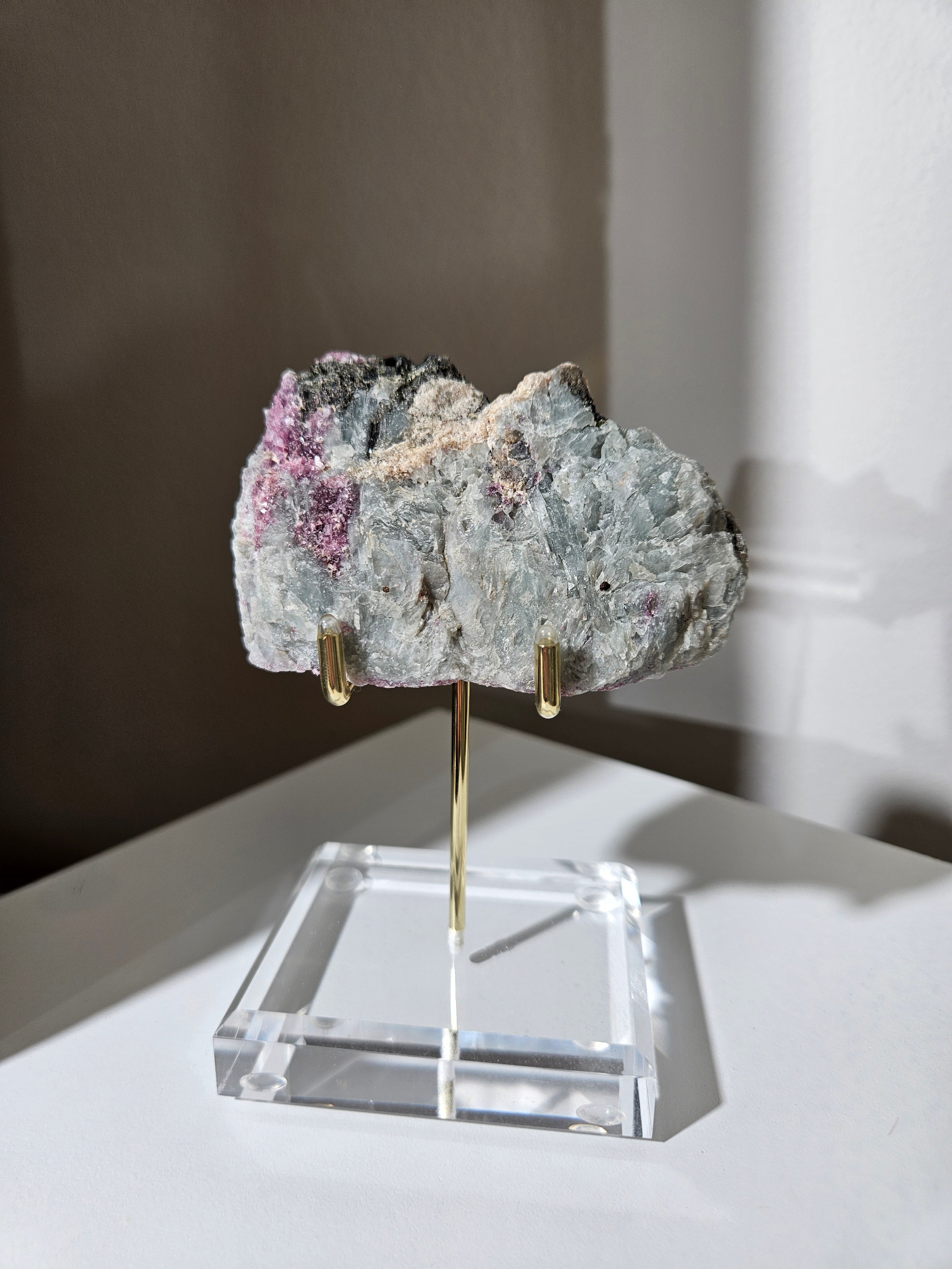 Lepidolite x Tourmaline 006